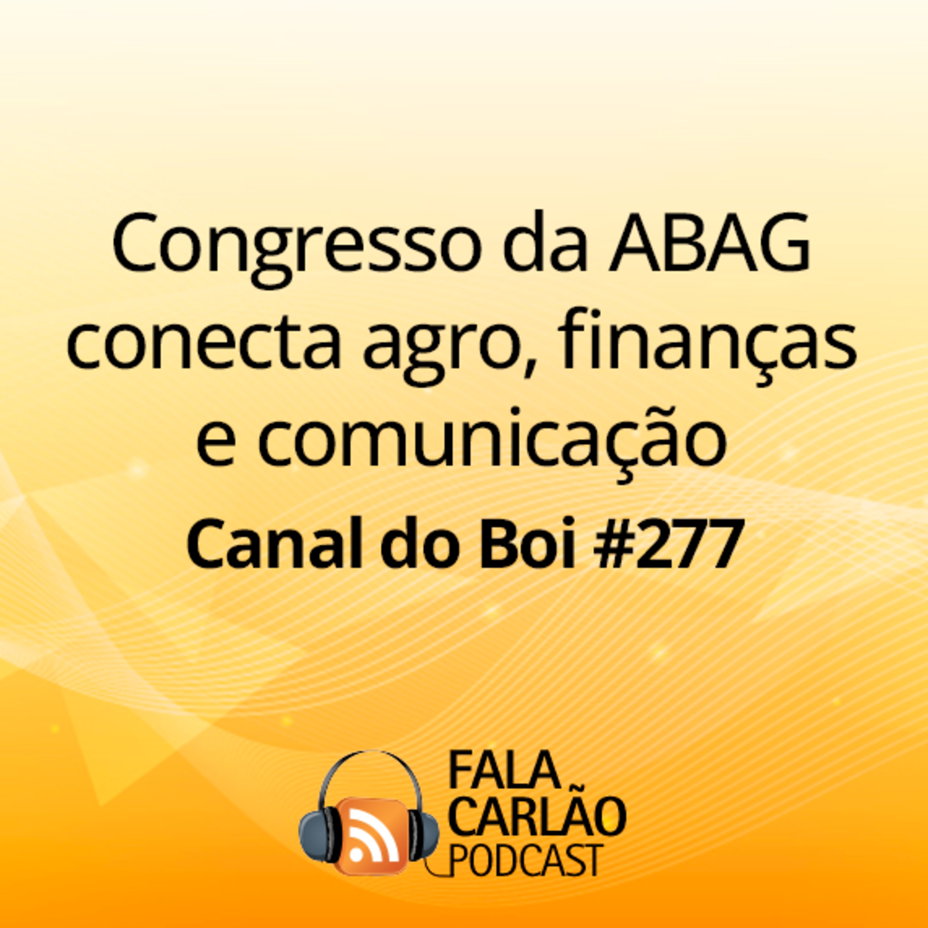 Congresso da ABAG conecta agro, finanças e comunicação | Canal do Boi #277  episode artwork
