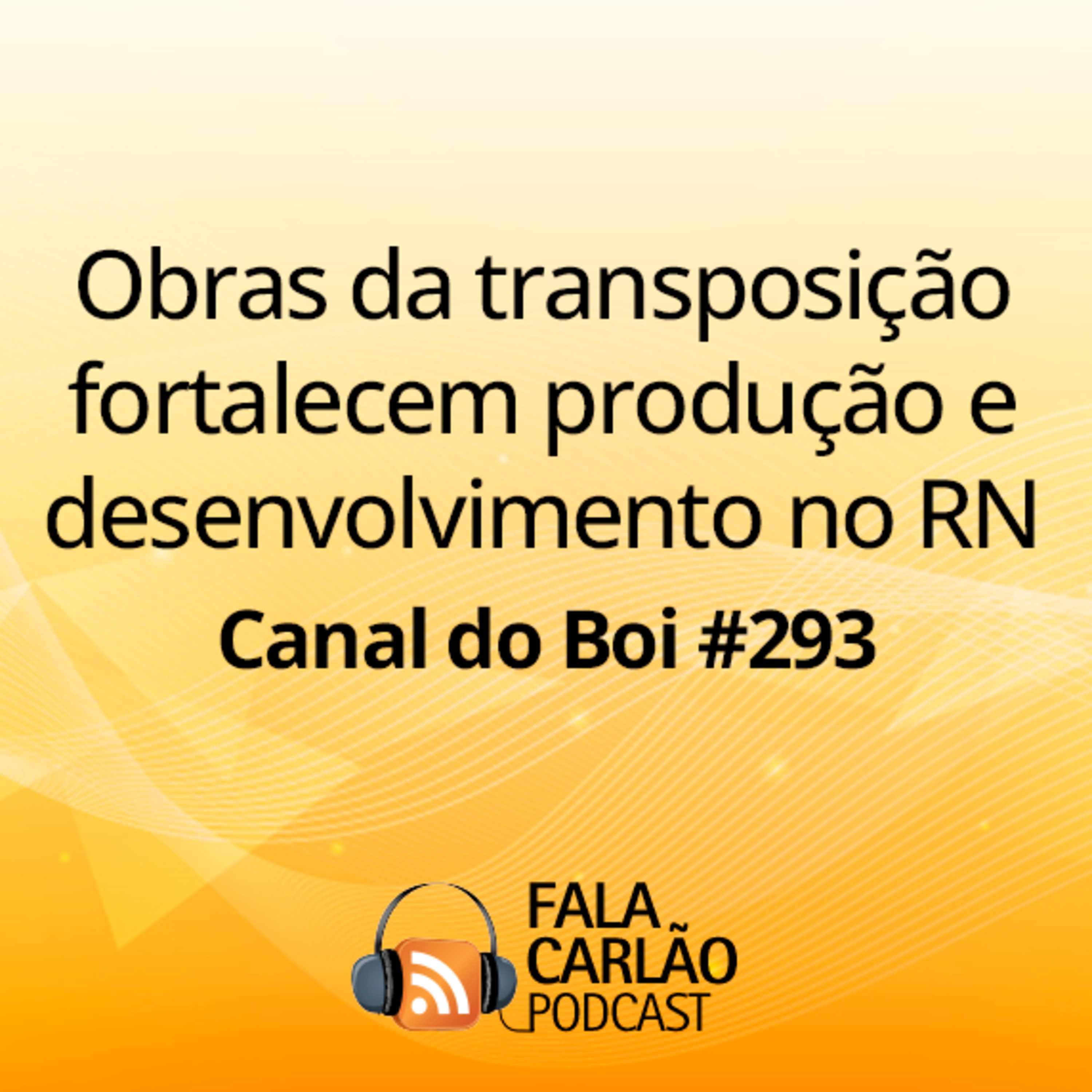 Obras da transposição fortalecem produção e desenvolvimento no RN | Canal do Boi #293  episode artwork