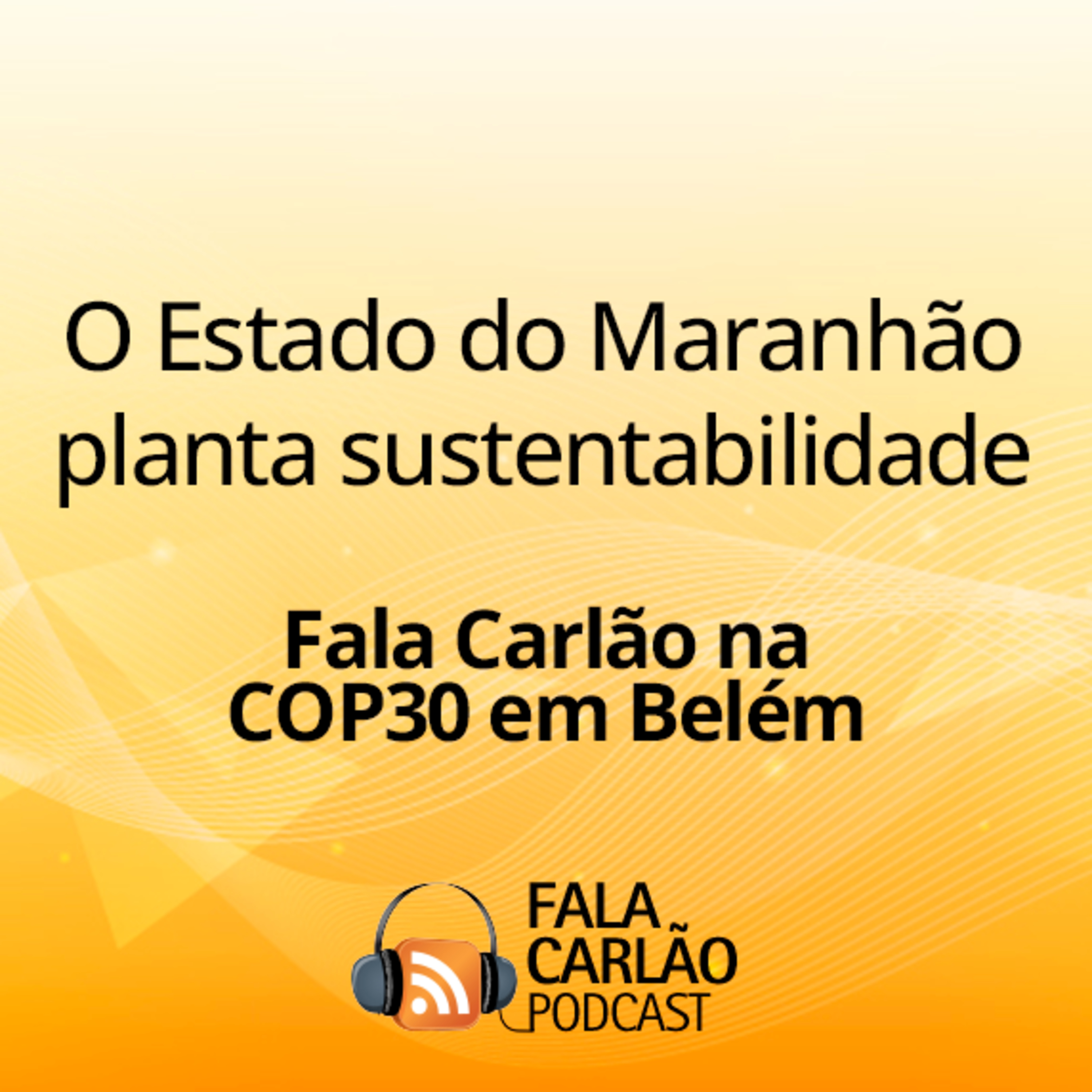 O Estado do Maranhão planta sustentabilidade | Fala Carlão  episode artwork