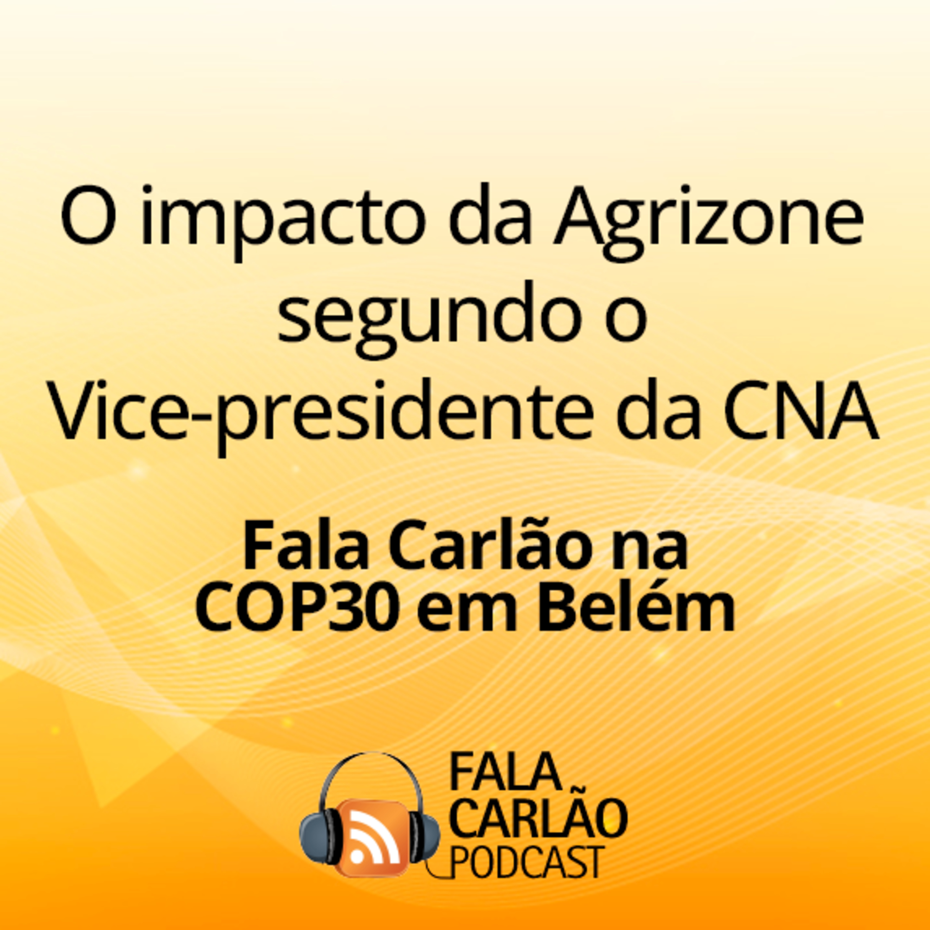 O impacto da Agrizone segundo o Vice-presidente da CNA | Fala Carlão  episode artwork