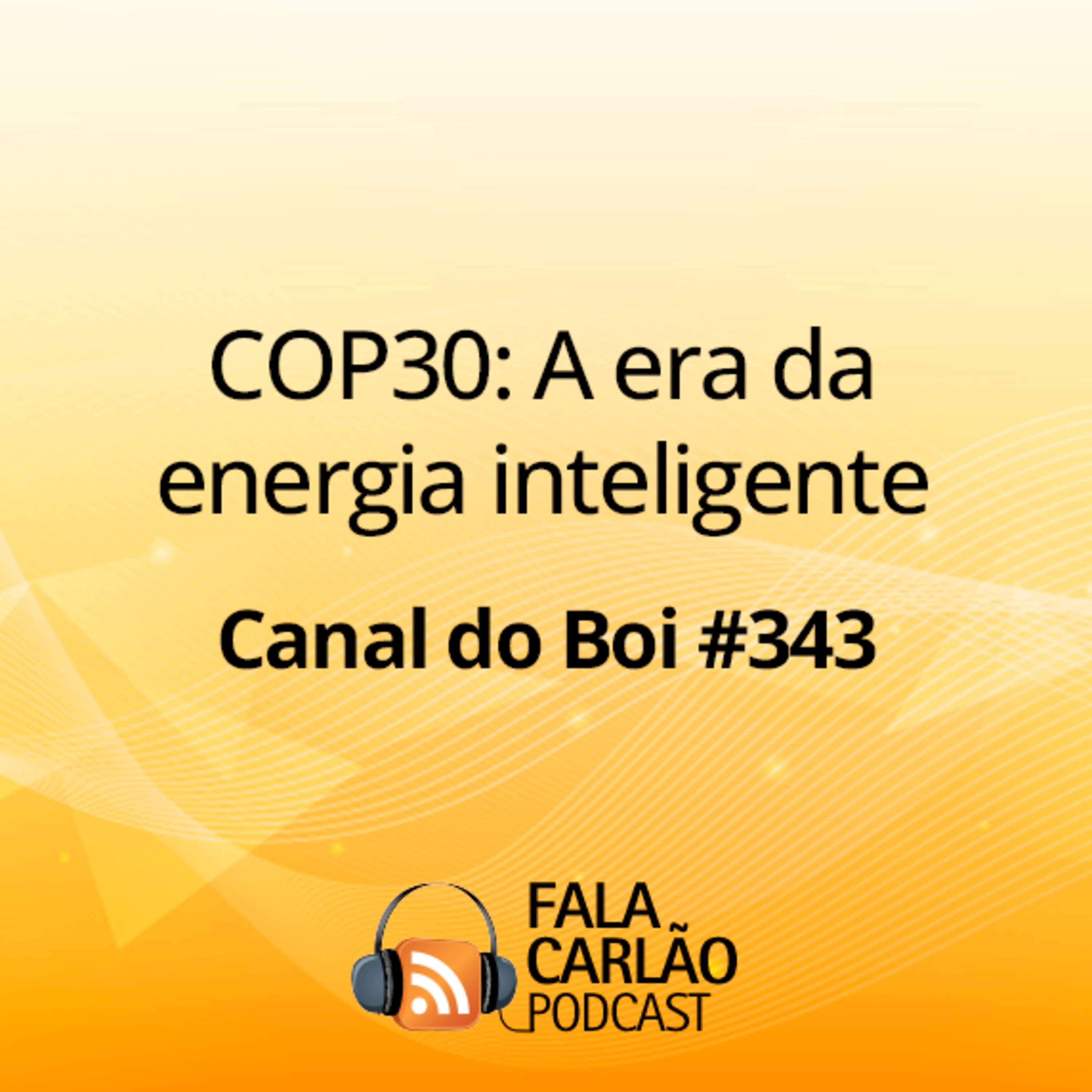 COP30: A era da energia inteligente | Canal do Boi #343  episode artwork