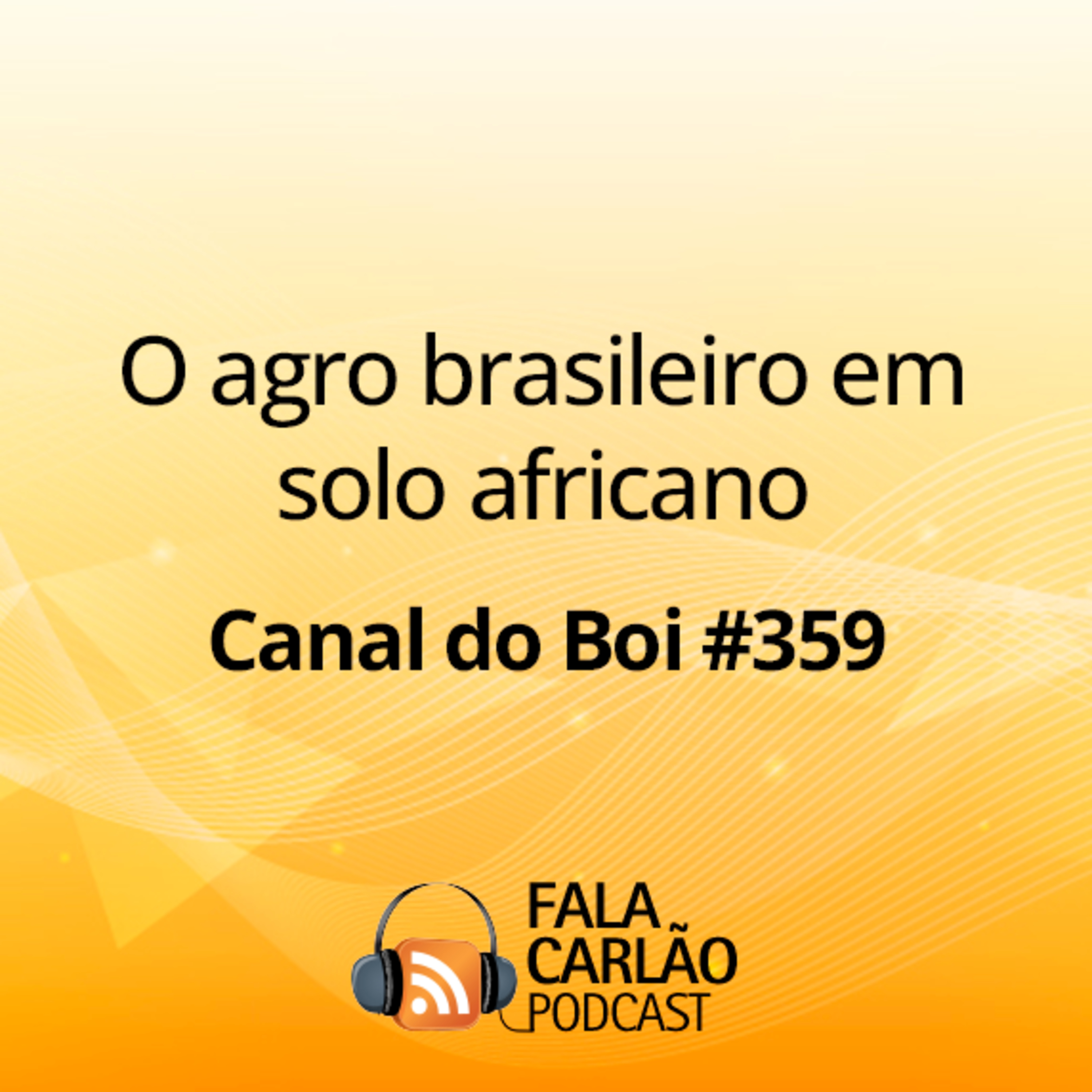 O agro brasileiro em solo africano | Canal do Boi #359  episode artwork