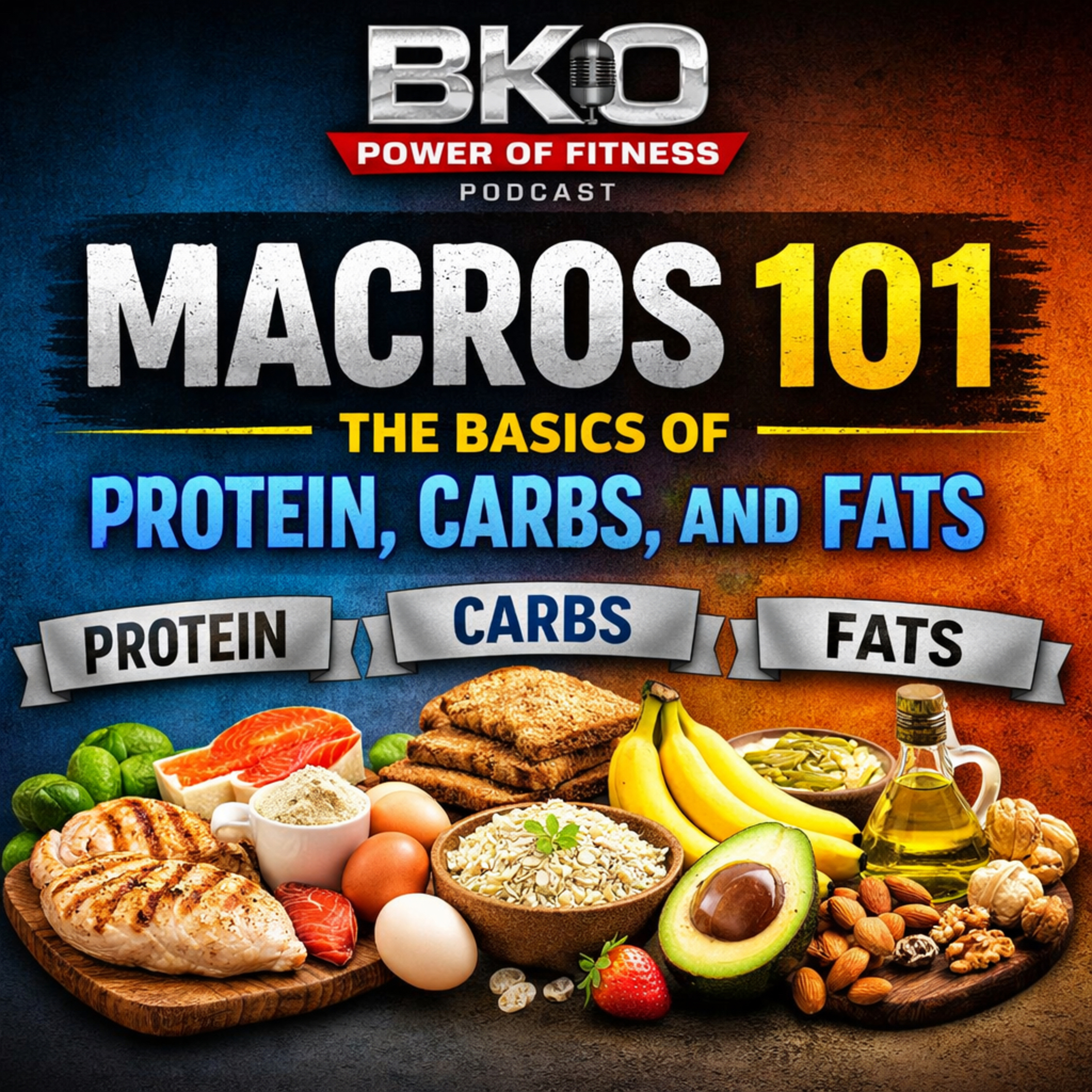 Macros 101: The Basics of Protein, Carbs and Fats - POF327 episode artwork