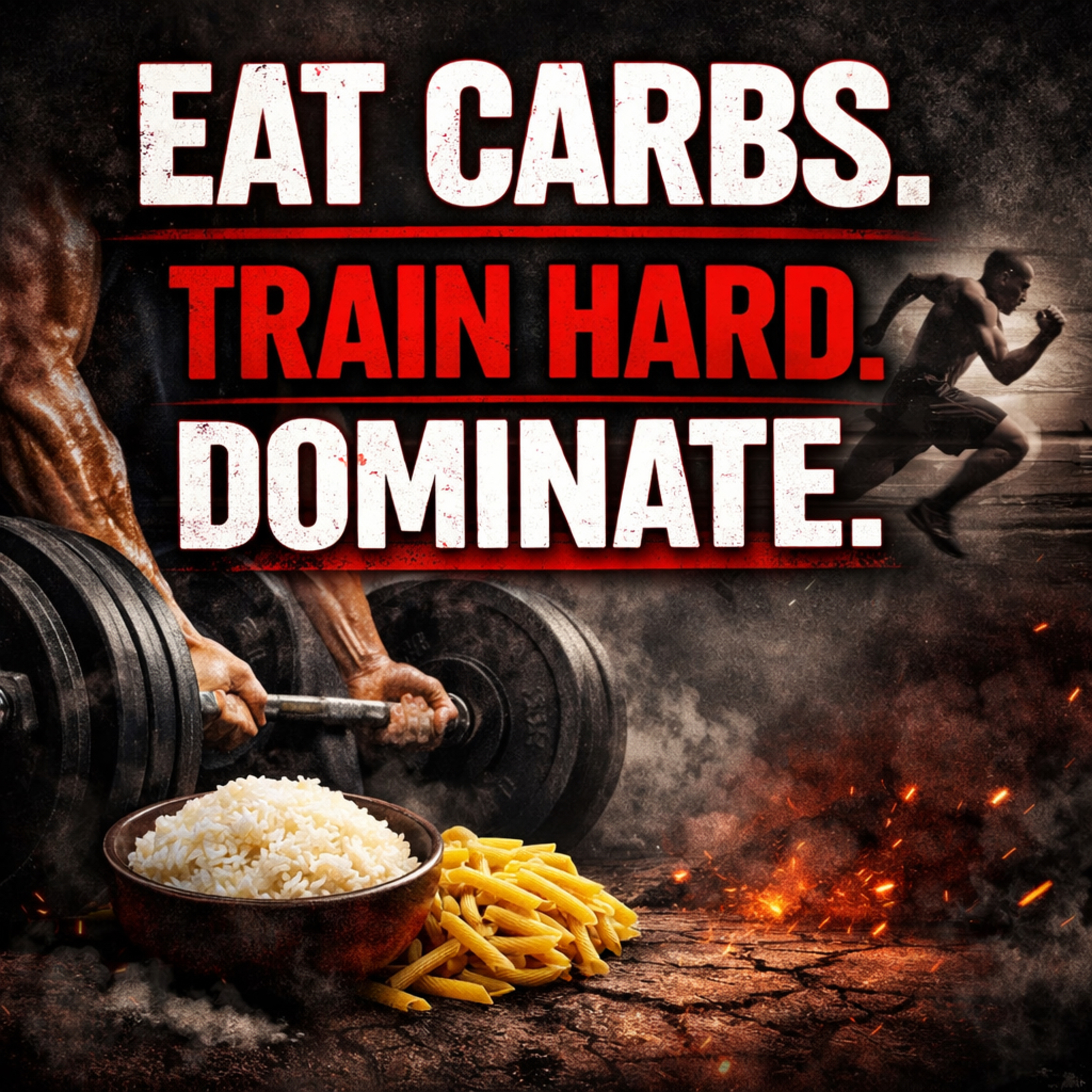 Eat Carbs, Train Hard and Dominate - POF329 episode artwork