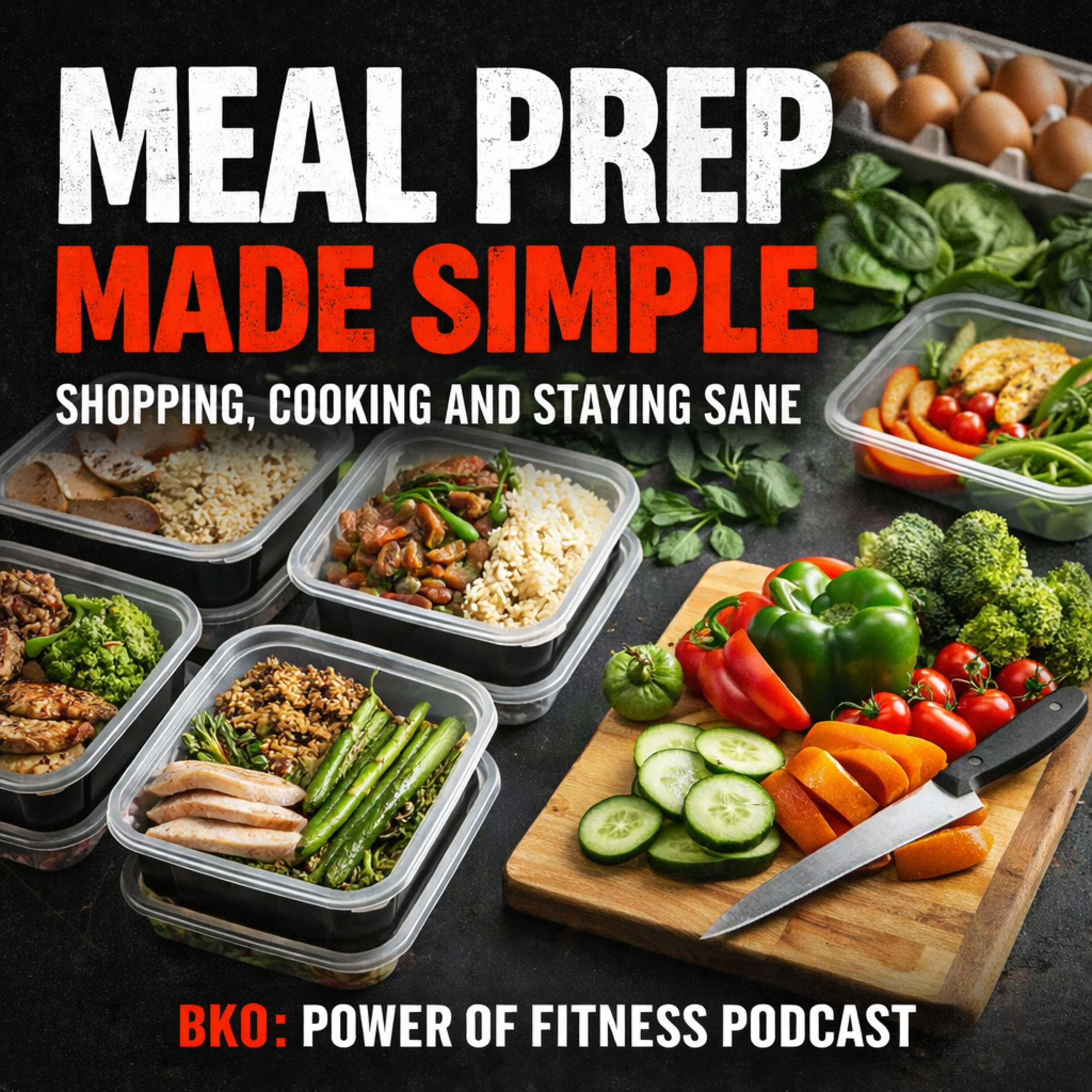 Meal Prep Made Simple: Shopping, Cooking and Staying Sane - POF334 episode artwork