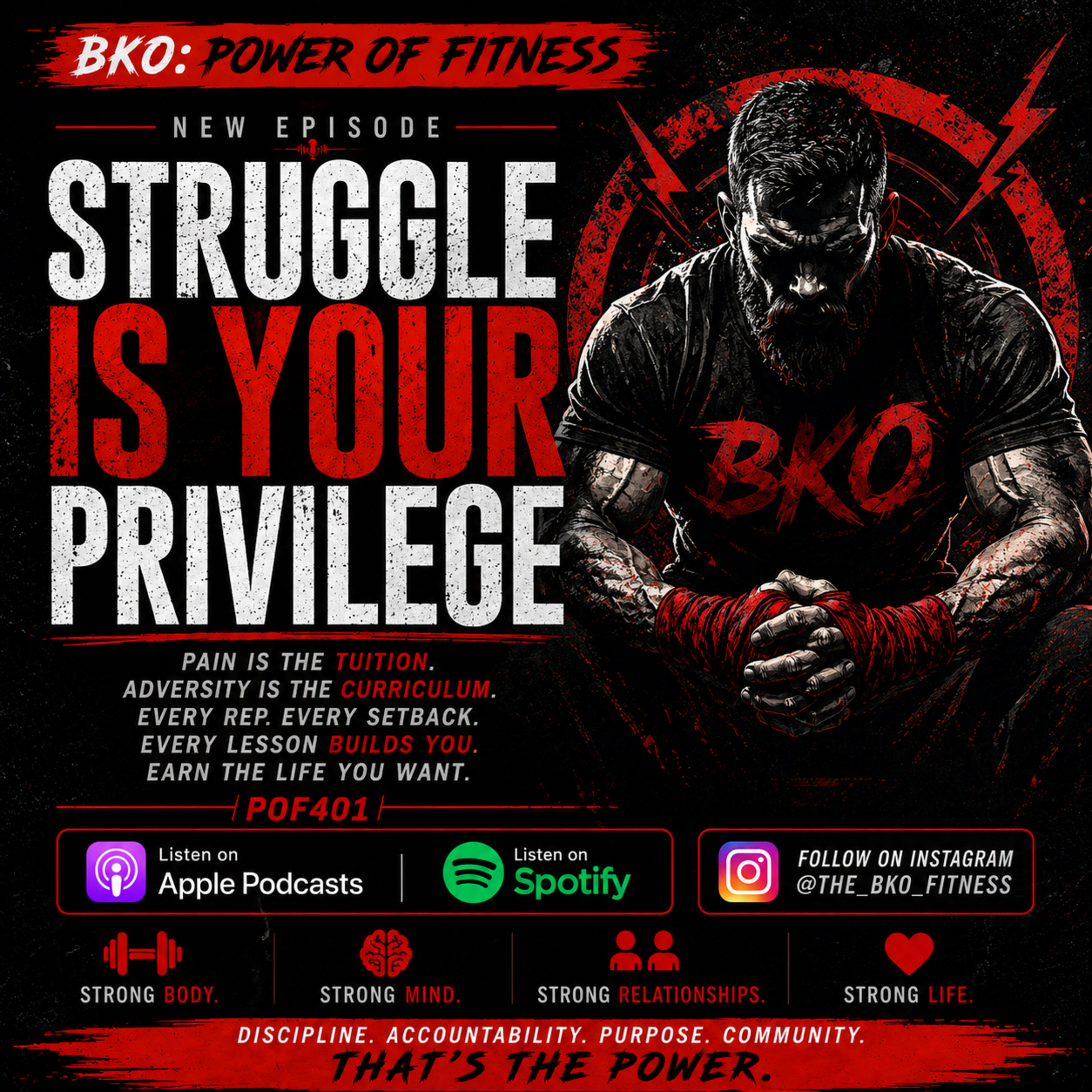 Struggle Is A Privilege - POF401 episode artwork
