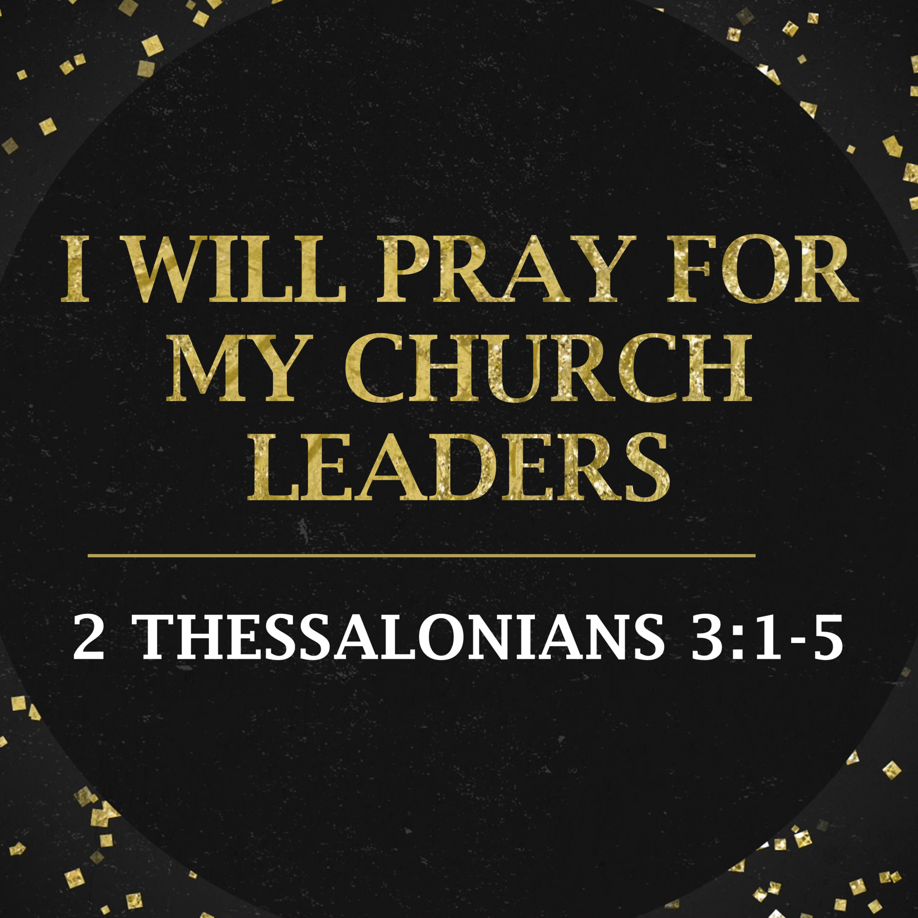 I Will Pray for my Church Leaders episode artwork