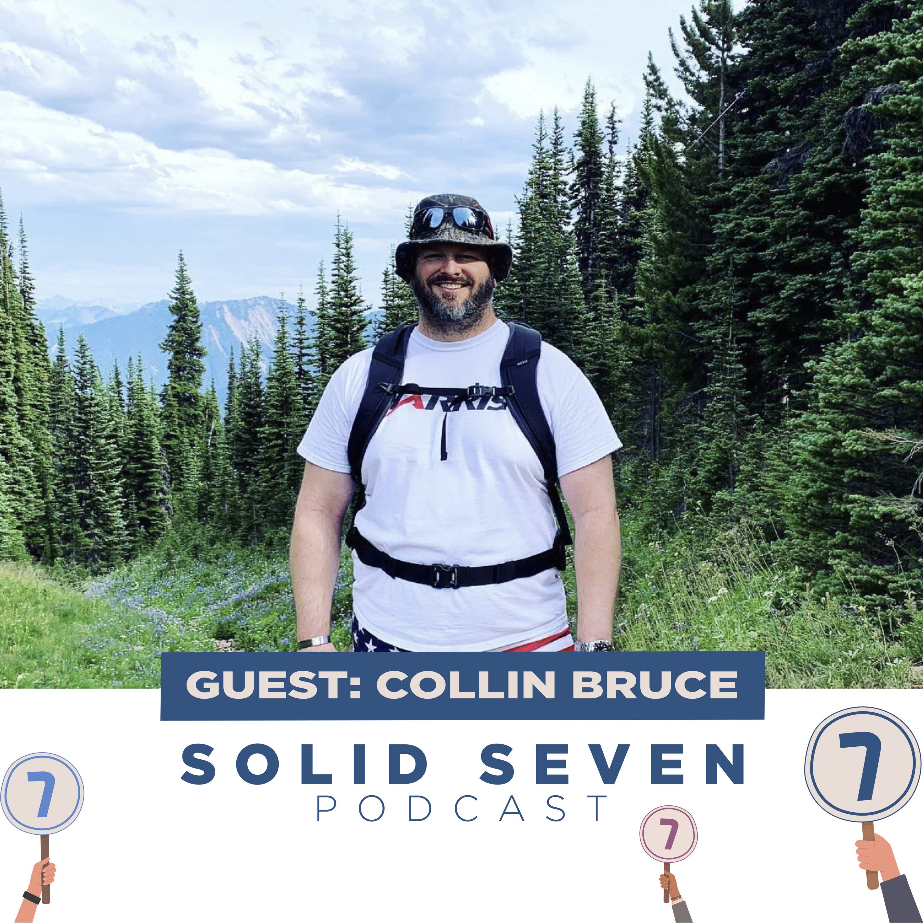 Ep 124 | Collin Bruce | Twinning, Podcast 2.0, and North of Richmond episode artwork