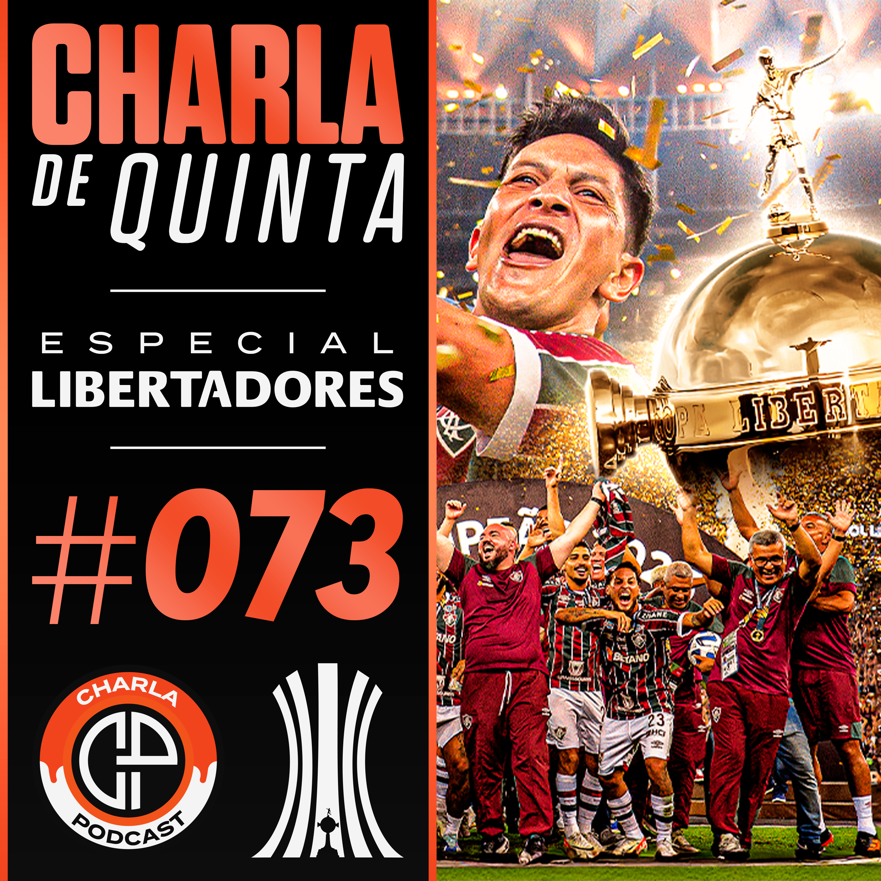 FLUMINENSE CAMPEÃO DA LIBERTADORES! RODADA QUENTE NO BRASILEIRÃO! - CHARLA DE QUINTA #073