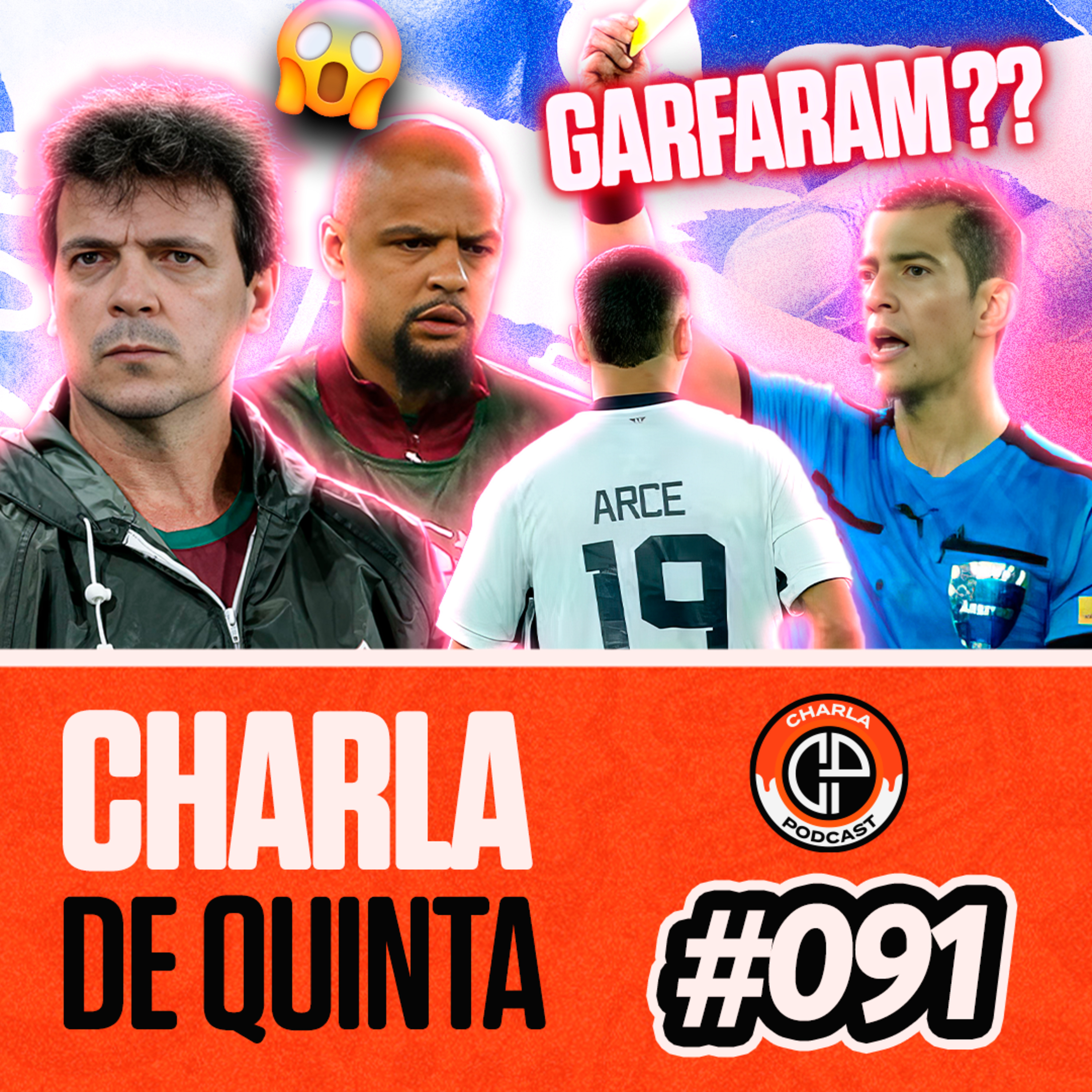 FLUMINENSE PERDE PRA LDU! FELIPE MELO E DINIZ CRITICAM ARBITRAGEM! - CHARLA DE QUINTA #091