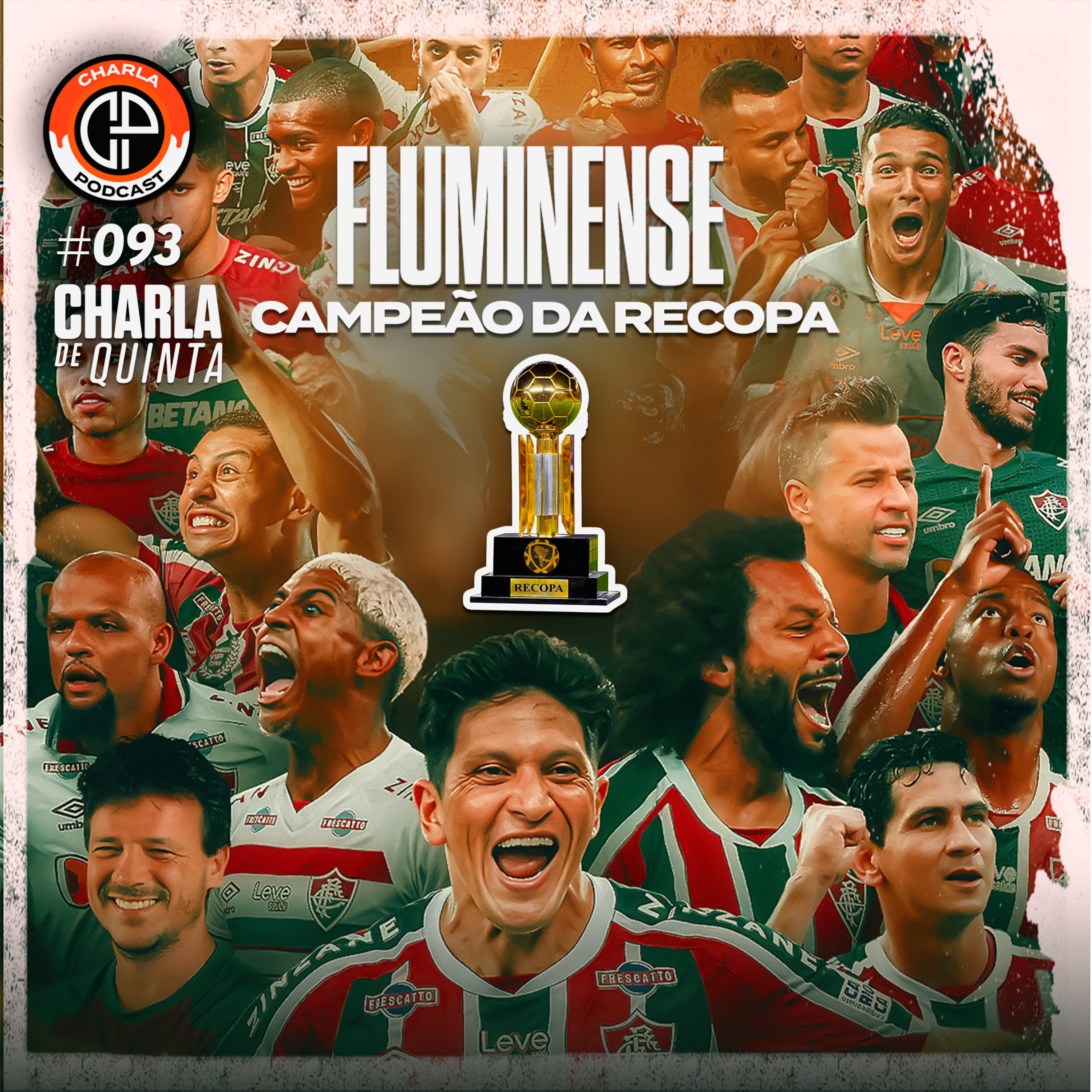 FLUMINENSE VENCE A LDU E É CAMPEÃO DA RECOPA! A MALDIÇÃO ACABOU! - CHARLA DE QUINTA #093