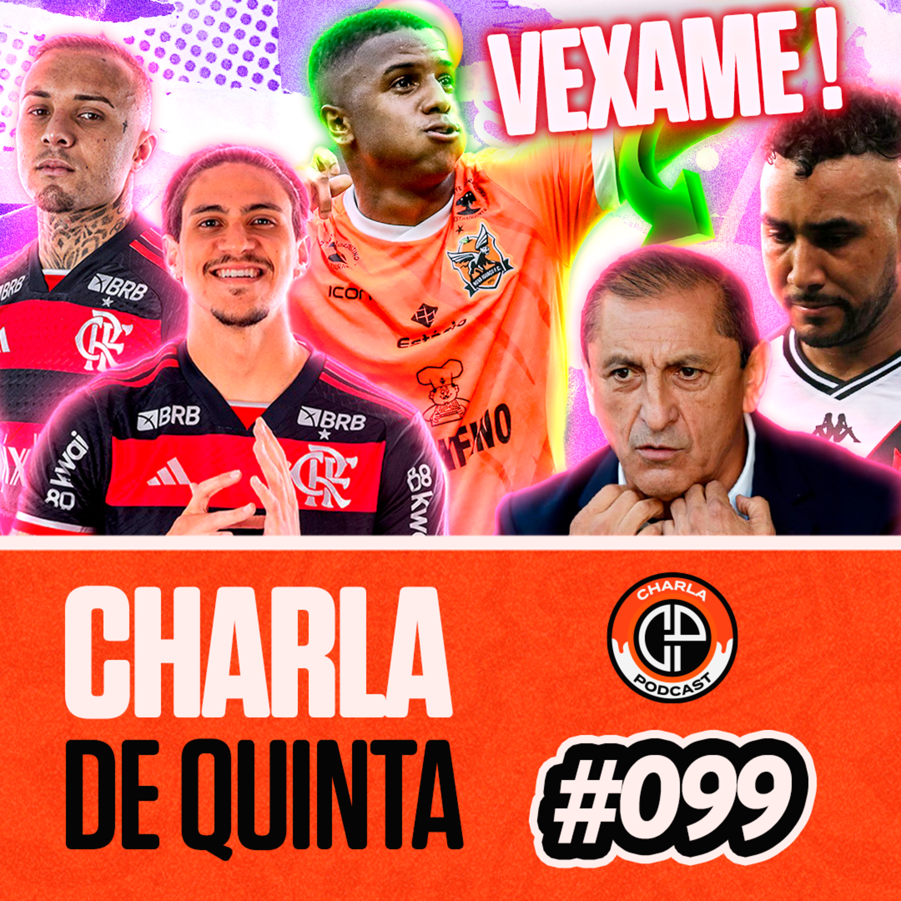 VASCO DÁ VEXAME! NOVA IGUAÇU FAZ HISTÓRIA E PEGA O FLAMENGO NA FINAL DO CARIOCA! - CHARLA DE QUINTA #099