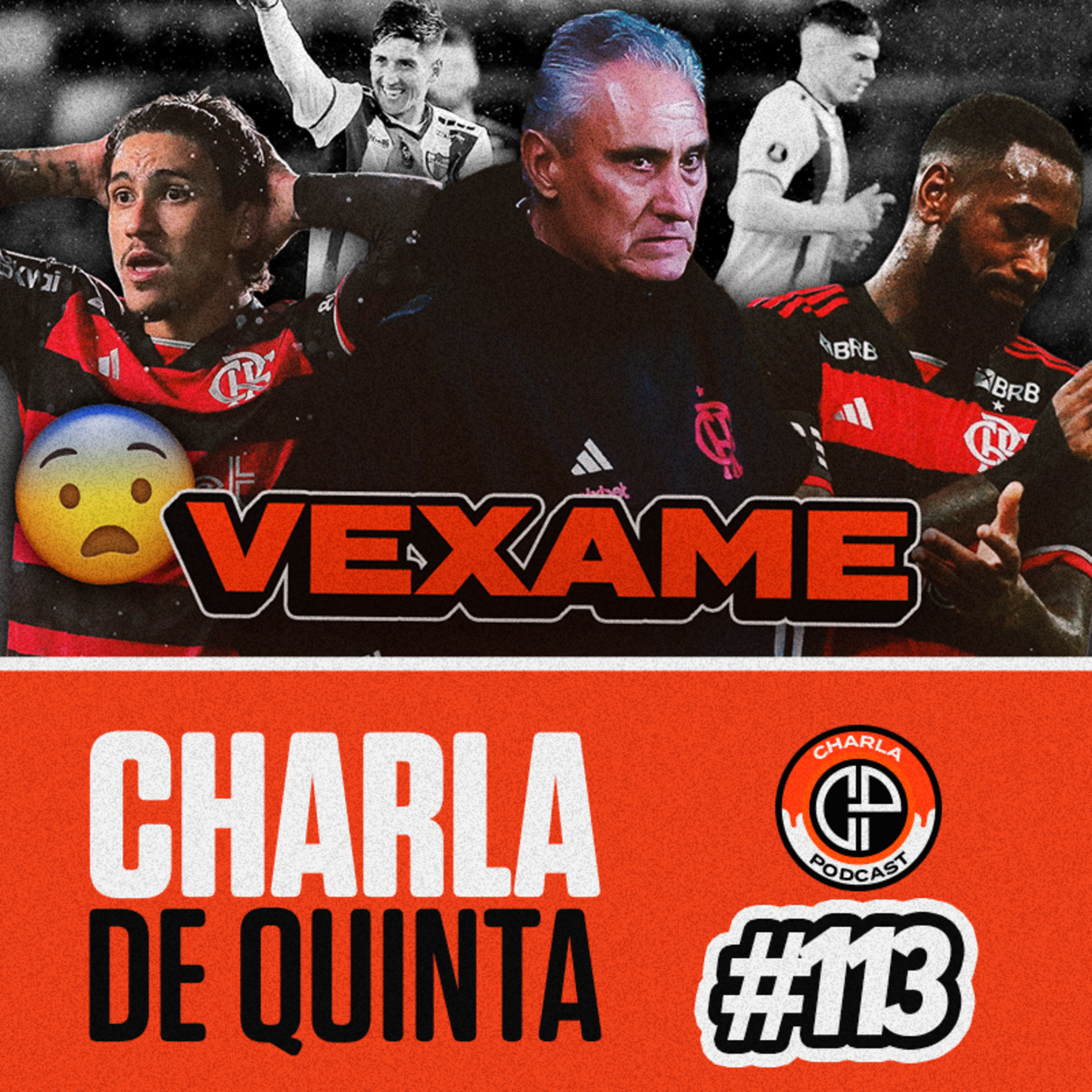 FLAMENGO PERDE PARA O PALESTINO E SE AFUNDA NA CRISE! TITE É O CULPADO? - CHARLA DE QUINTA #113