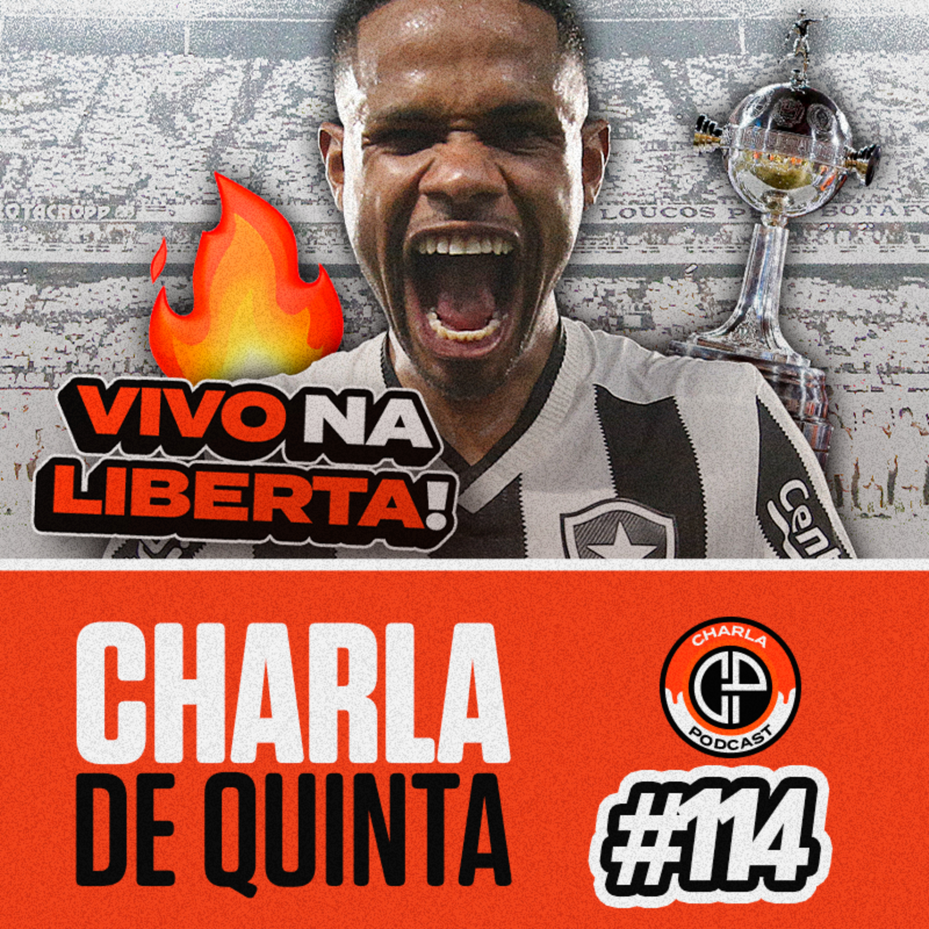BOTAFOGO VENCE A LDU E ASSUME VICE-LIDERANÇA DO GRUPO NA LIBERTADORES! - CHARLA DE QUINTA #114