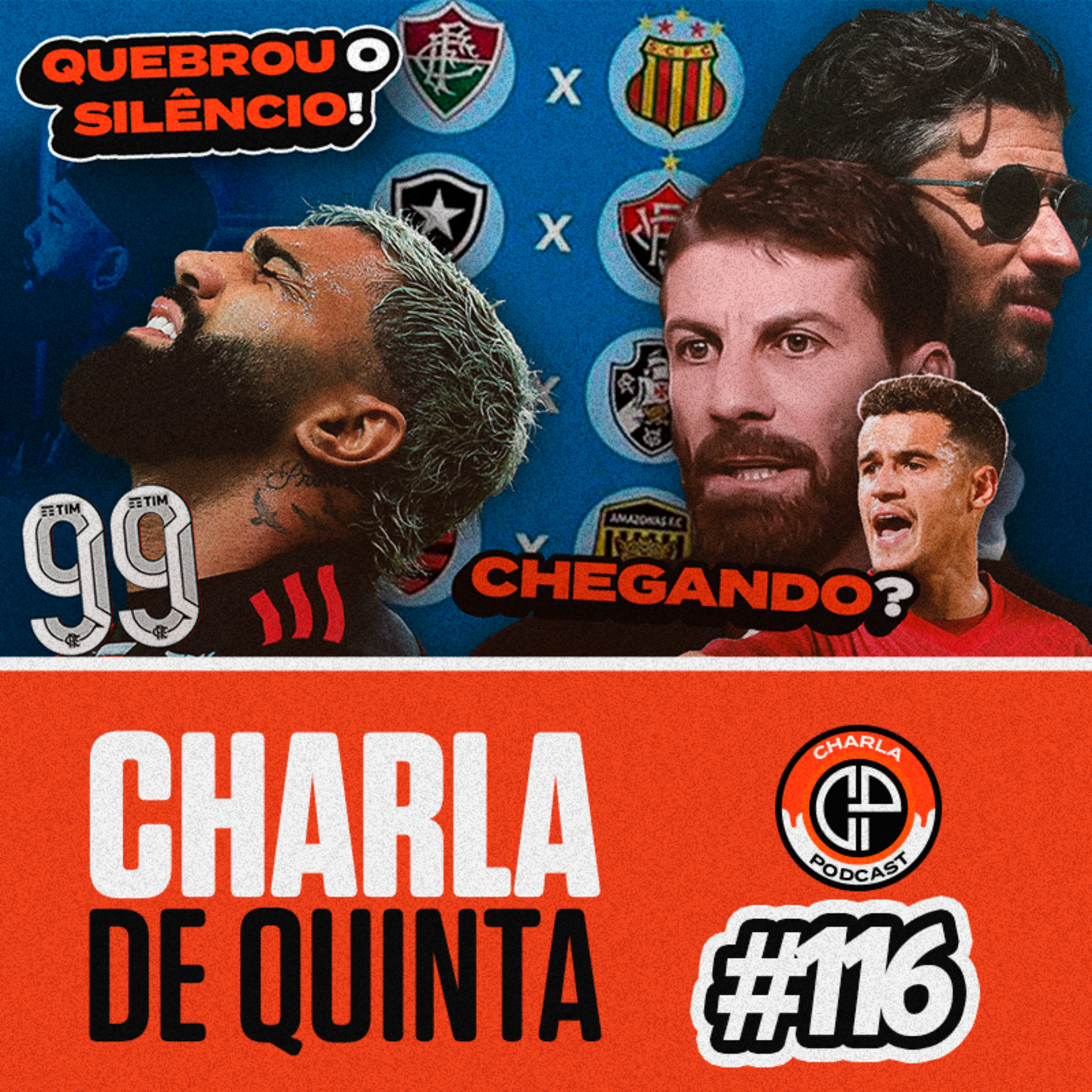 GABIGOL DÁ ENTREVISTA POLÊMICA, TRETA DO PEDRINHO COM A 777 NO VASCO E RODADA DA COPA DO BRASIL! - CHARLA DE QUINTA #116