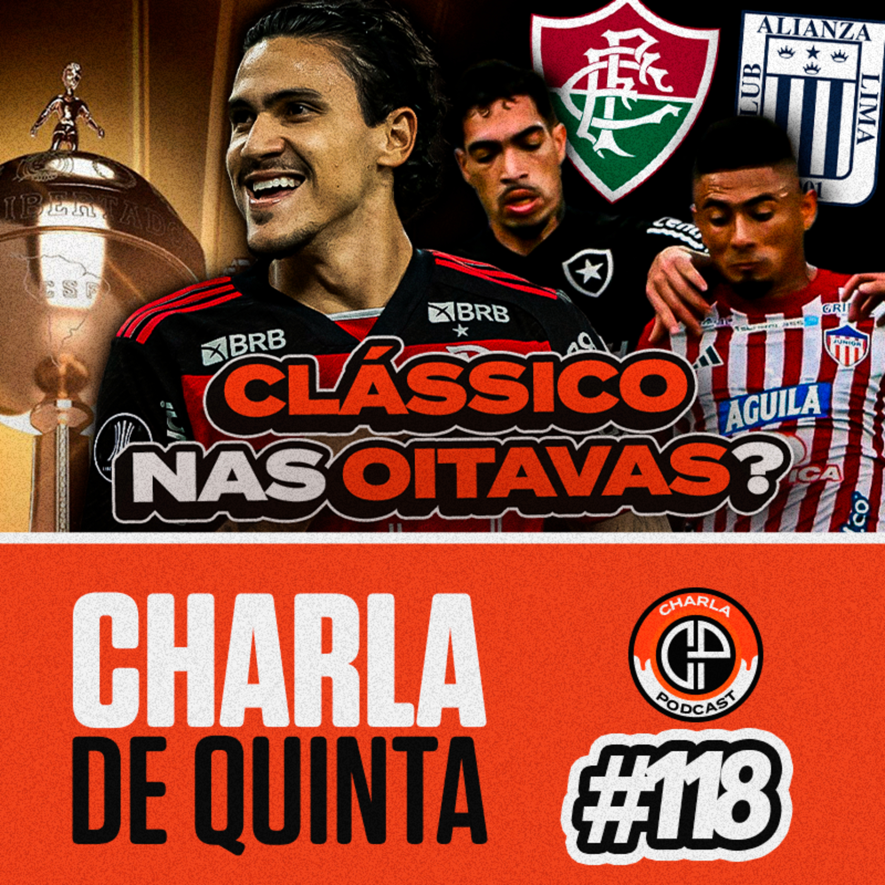 FLAMENGO VOLTA A JOGAR BEM E VENCE NO MARACANÃ! BOTAFOGO EMPATA FORA DE CASA! - CHARLA DE QUINTA #118