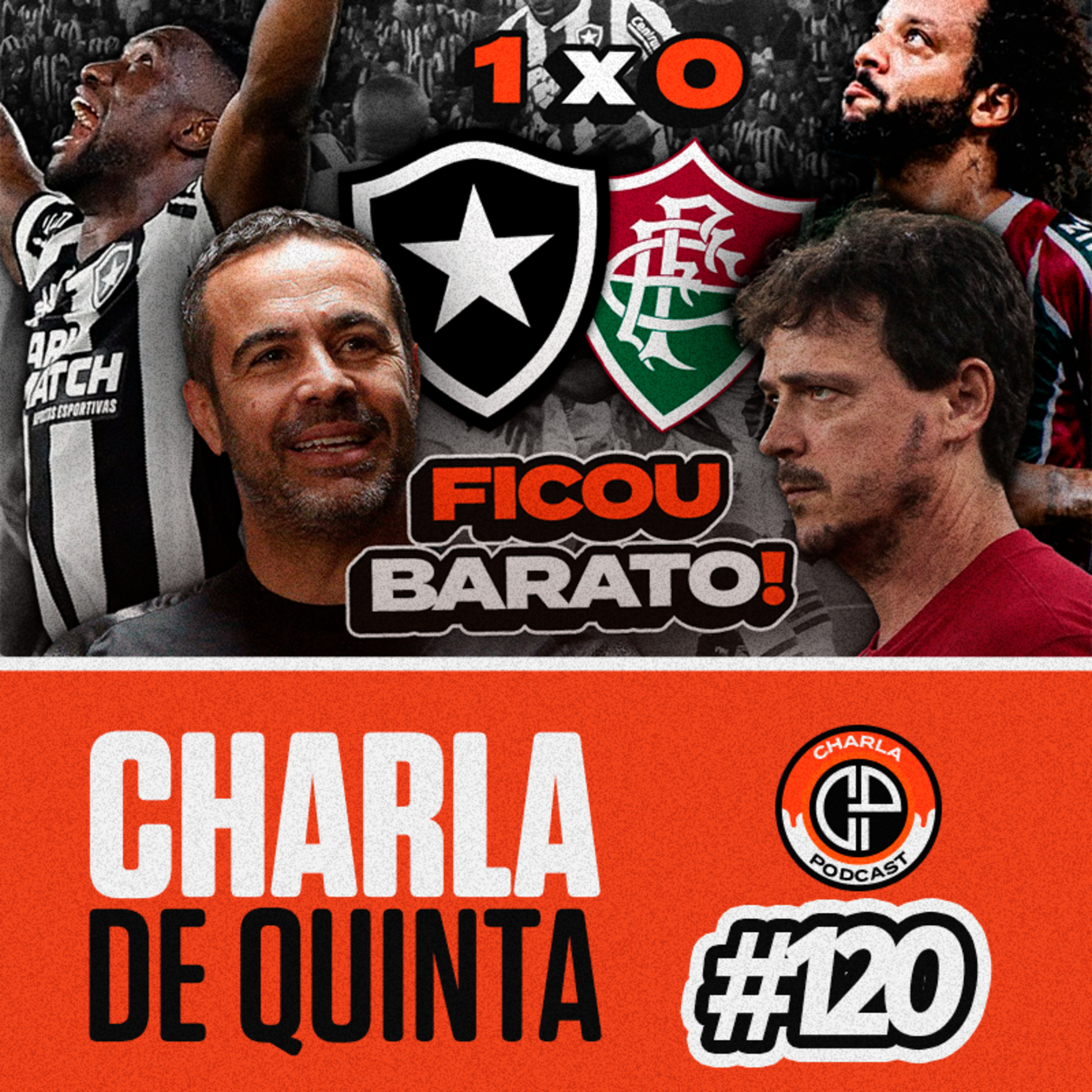 BOTAFOGO VENCE O CLÁSSICO E DORME NA LIDERANÇA! FLUMINENSE JOGA MAL E PODE VOLTAR PARA A ZONA! - CHARLA DE QUINTA #120