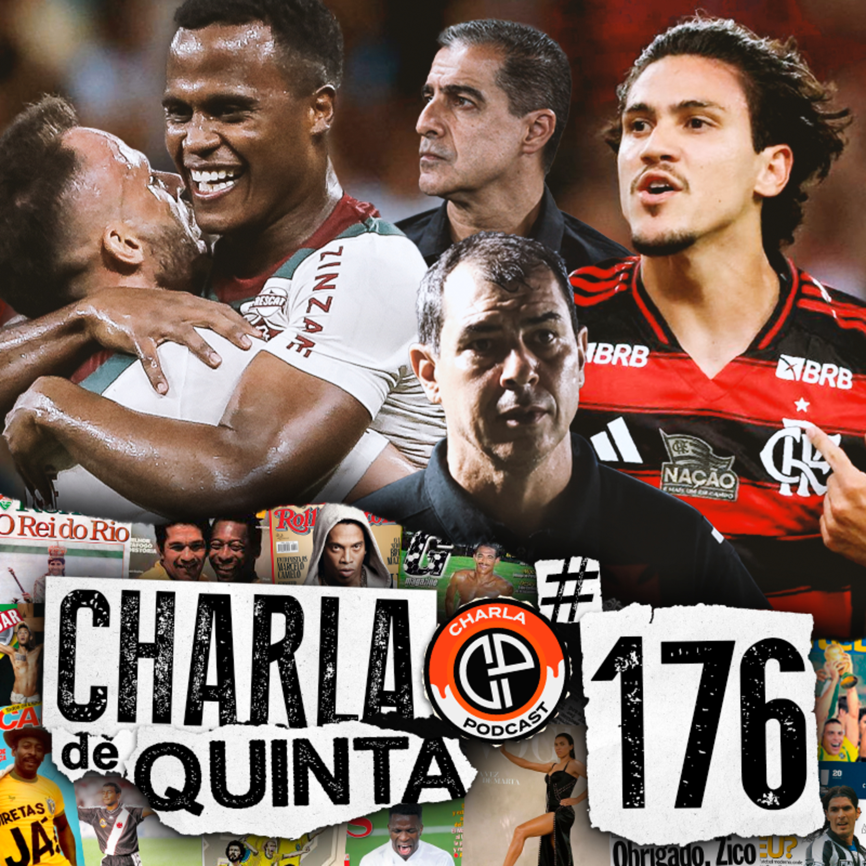 FLAMENGO ENFIA 6 NO MARACANÃ! FLU VENCE CORINTHIANS EM ITAQUERA! BOTAFOGO JOGA MAL E EMPATA EM CASA! - CHARLA DE QUINTA #176