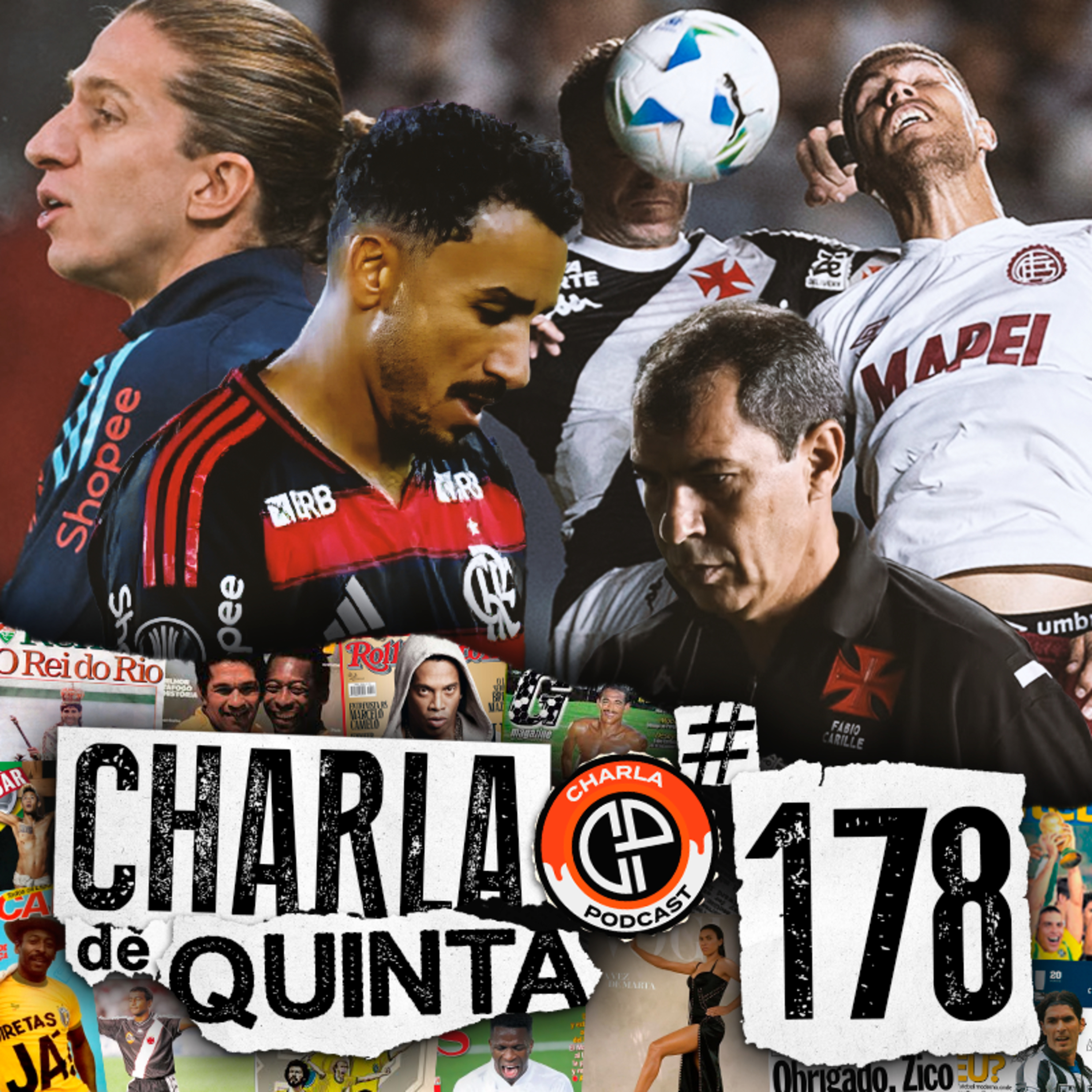 FLAMENGO EMPATA NA ALTITUDE! VASCO NÃO VENCE O LANUS EM SÃO JANUÁRIO E CARILLE BALANÇA NO CARGO! - CHARLA DE QUINTA #178