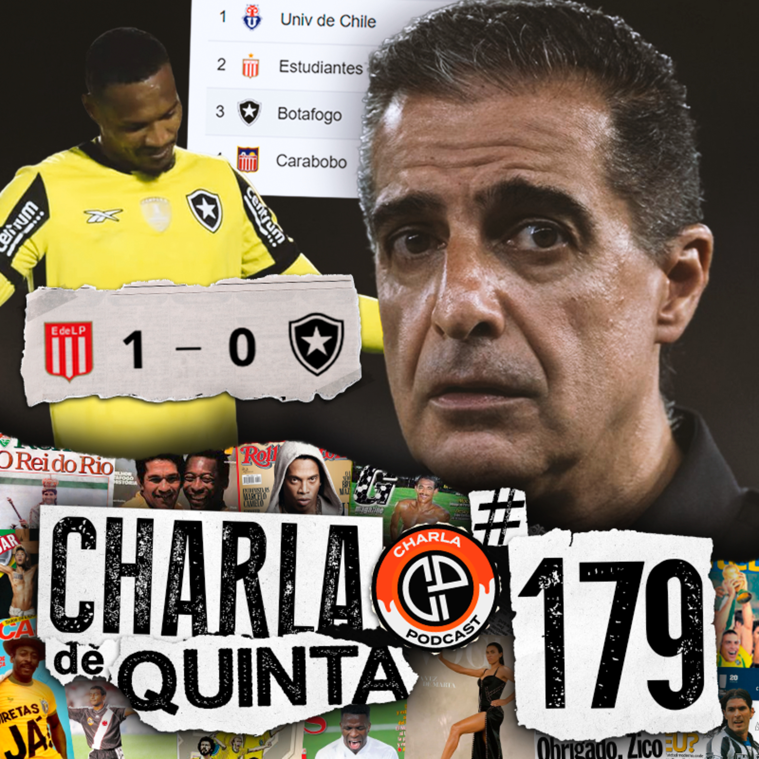 CALMA, O BOTAFOGO NÃO TEM UM PLANO! COM FRANGAÇO DE JOHN, BOTA PERDE E SE COMPLICA NA LIBERTADORES! - CHARLA DE QUINTA #179