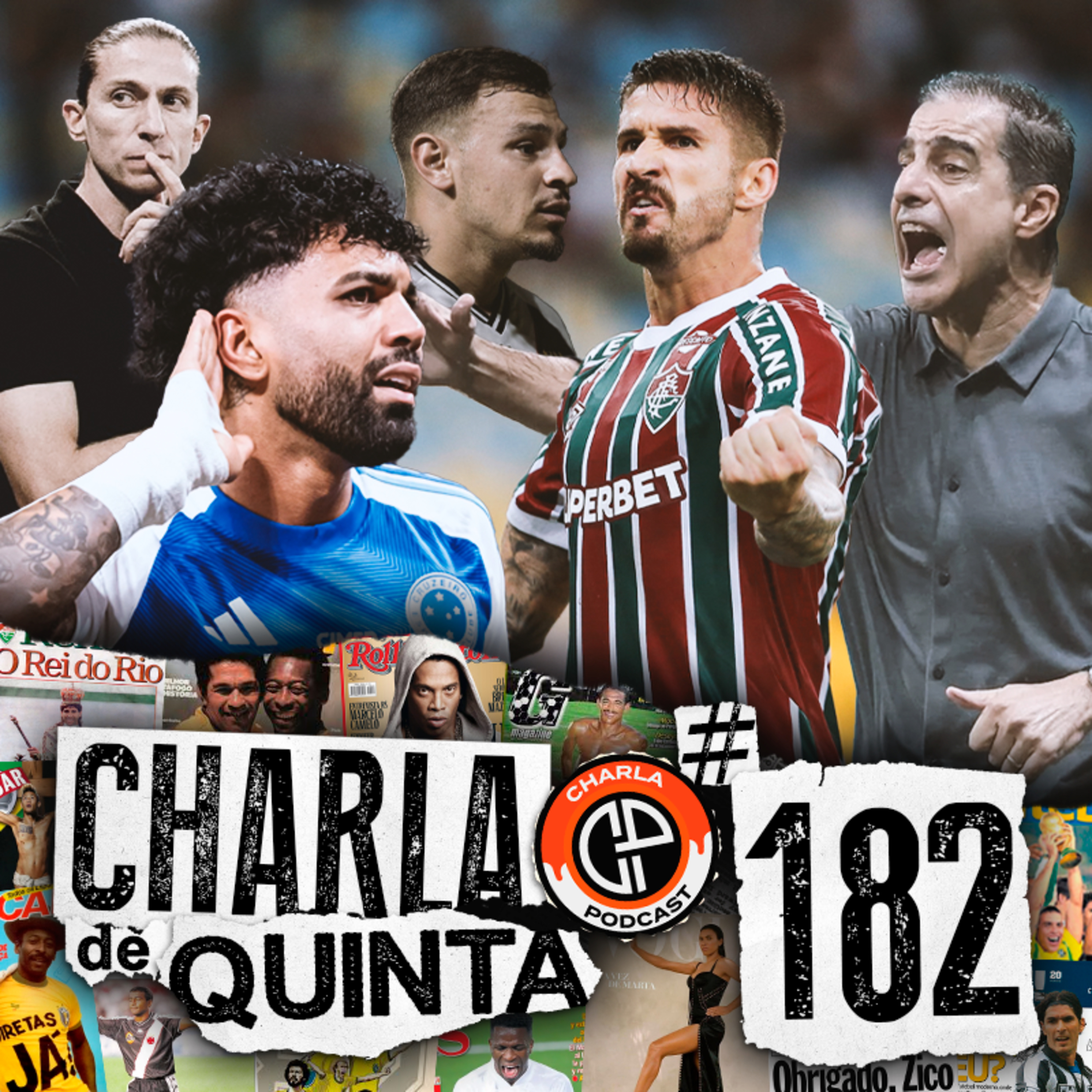 PREDESTINADO! GABIGOL MARCA E CRUZEIRO VENCE O FLAMENGO! VASCO E BOTAFOGO PERDEM! FLU VENCE MAIS UMA! - CHARLA DE QUINTA #182