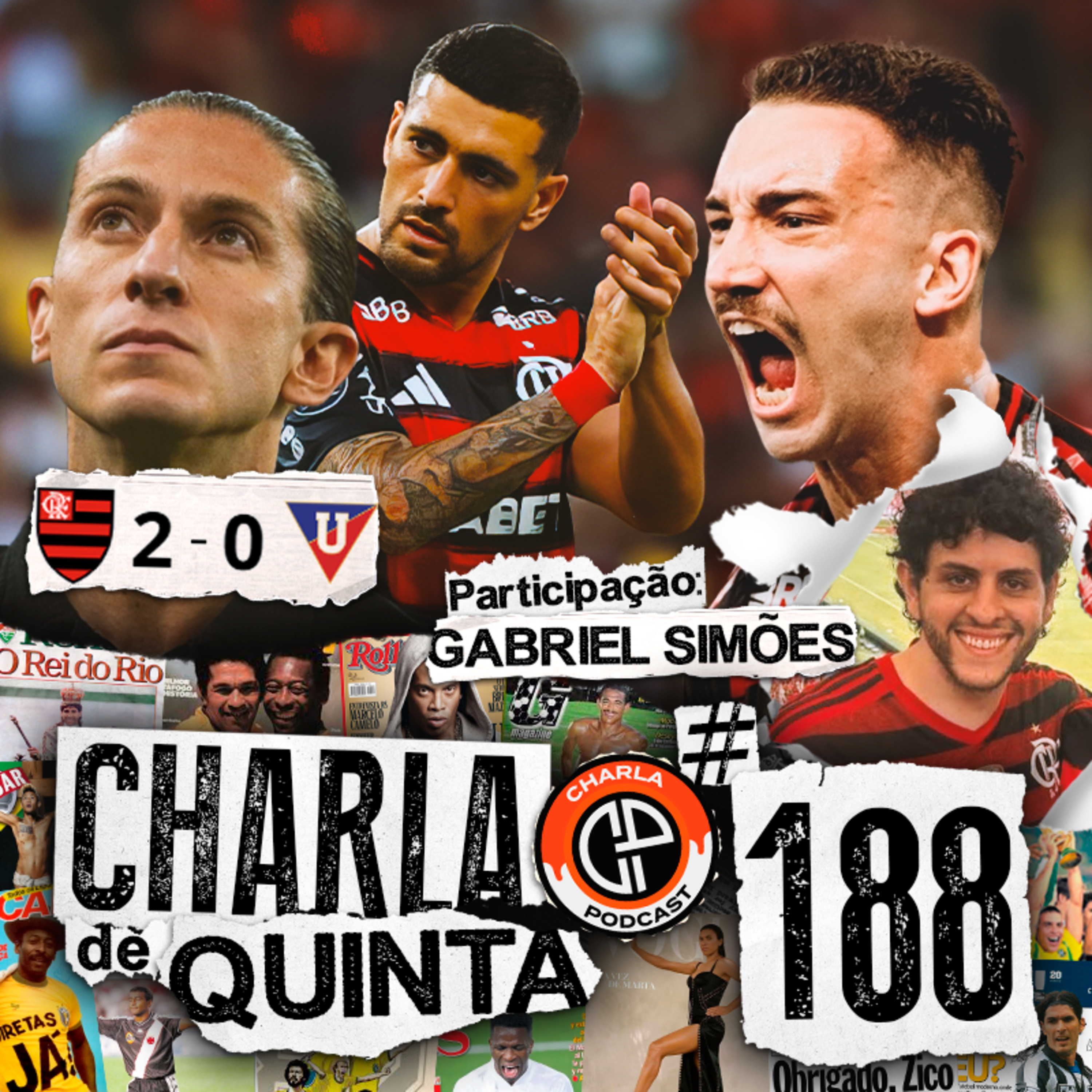 O MALVADÃO VOLTOU! FLAMENGO DOMINA A LDU E FAZ PRIMEIRO GRANDE JOGO NA LIBERTADORES! - CHARLA DE QUINTA #188