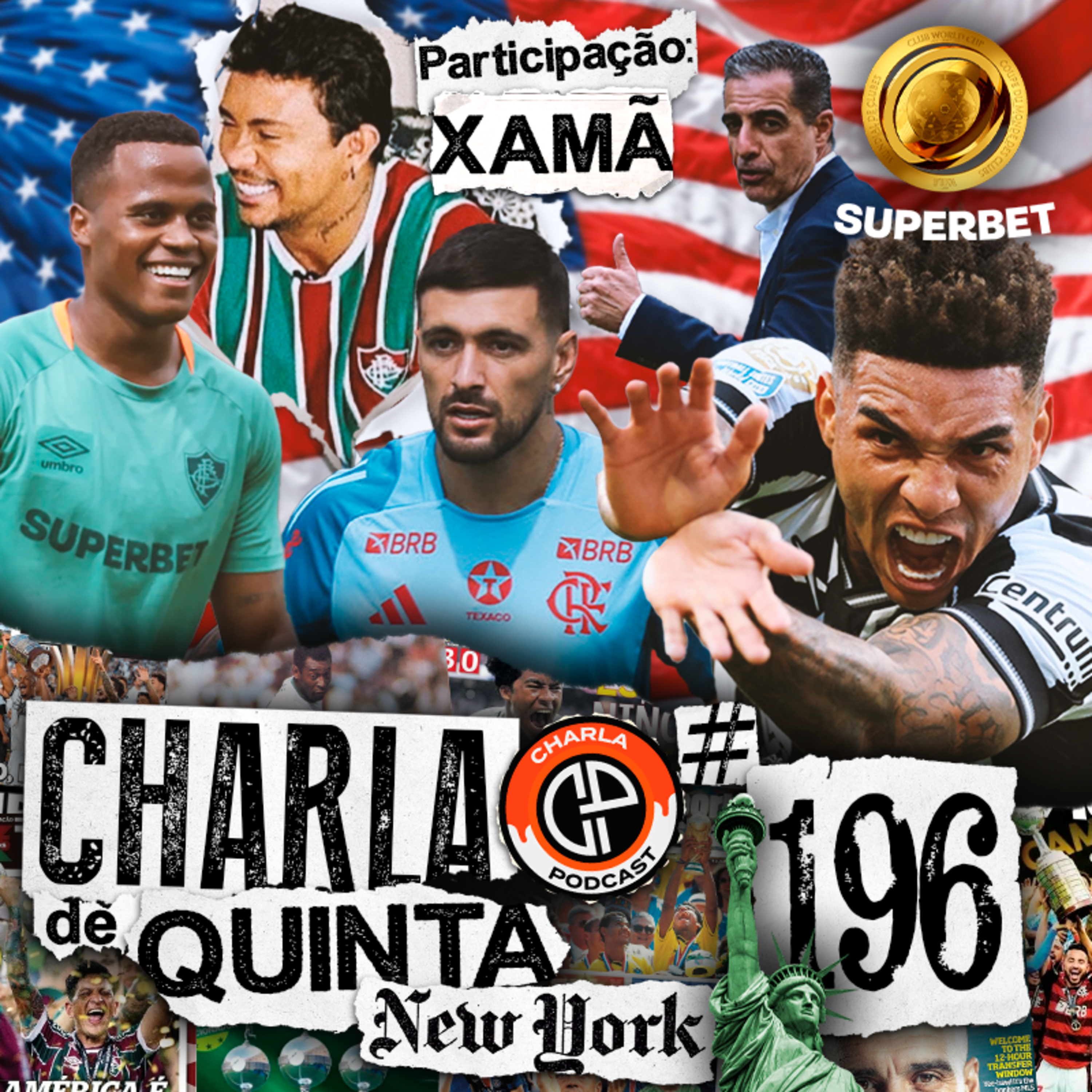 BOTAFOGO VENCE O SEATTLE NA ESTREIA! PALMEIRAS JOGA BEM E EMPATA COM PORTO! (PARTICIPAÇÃO XAMÃ) - CHARLA DE QUINTA #196