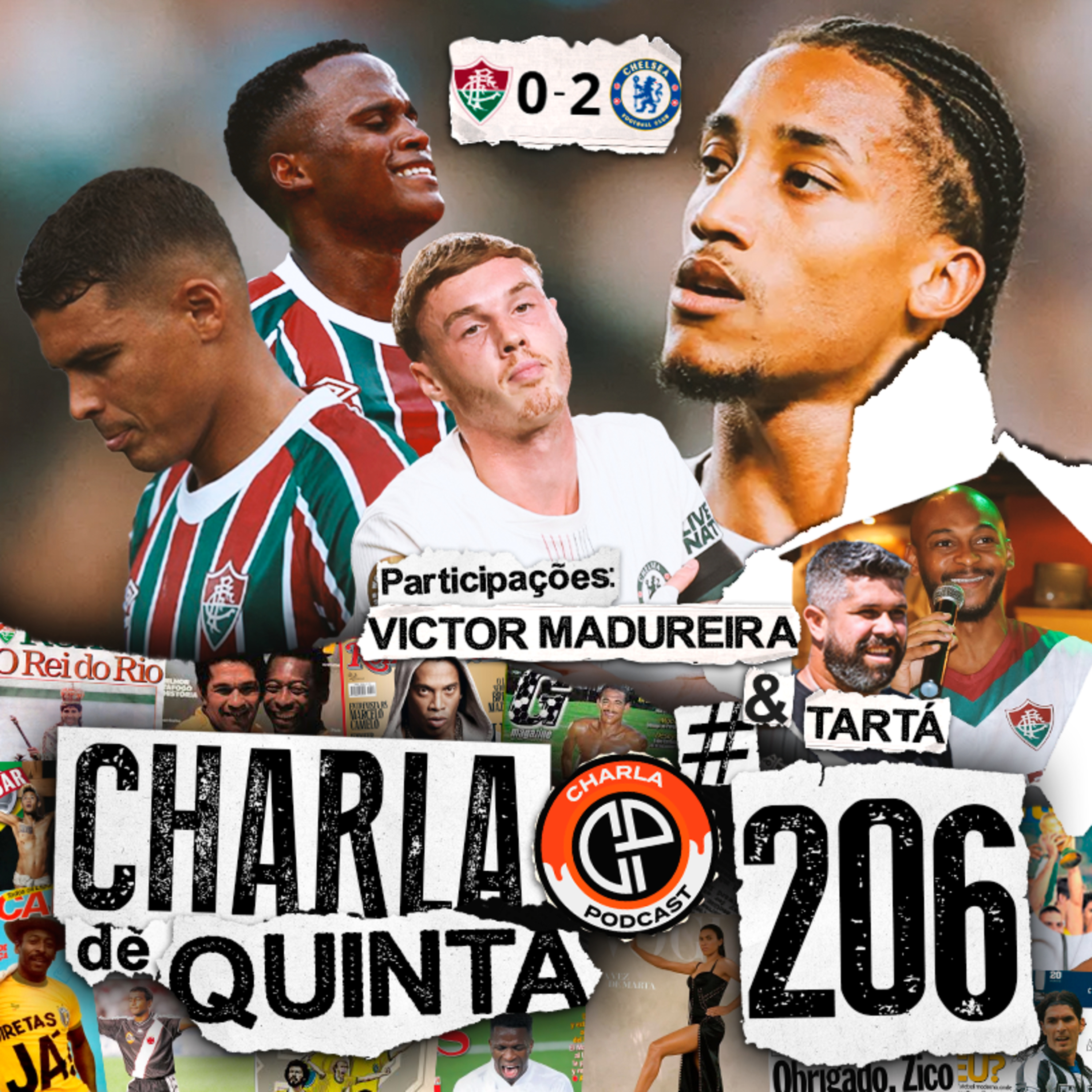 FIM DO SONHO! FLUMINENSE PERDE PARA O CHELSEA E ESTÁ ELIMINADO DO MUNDIAL! - CHARLA DE QUINTA #206