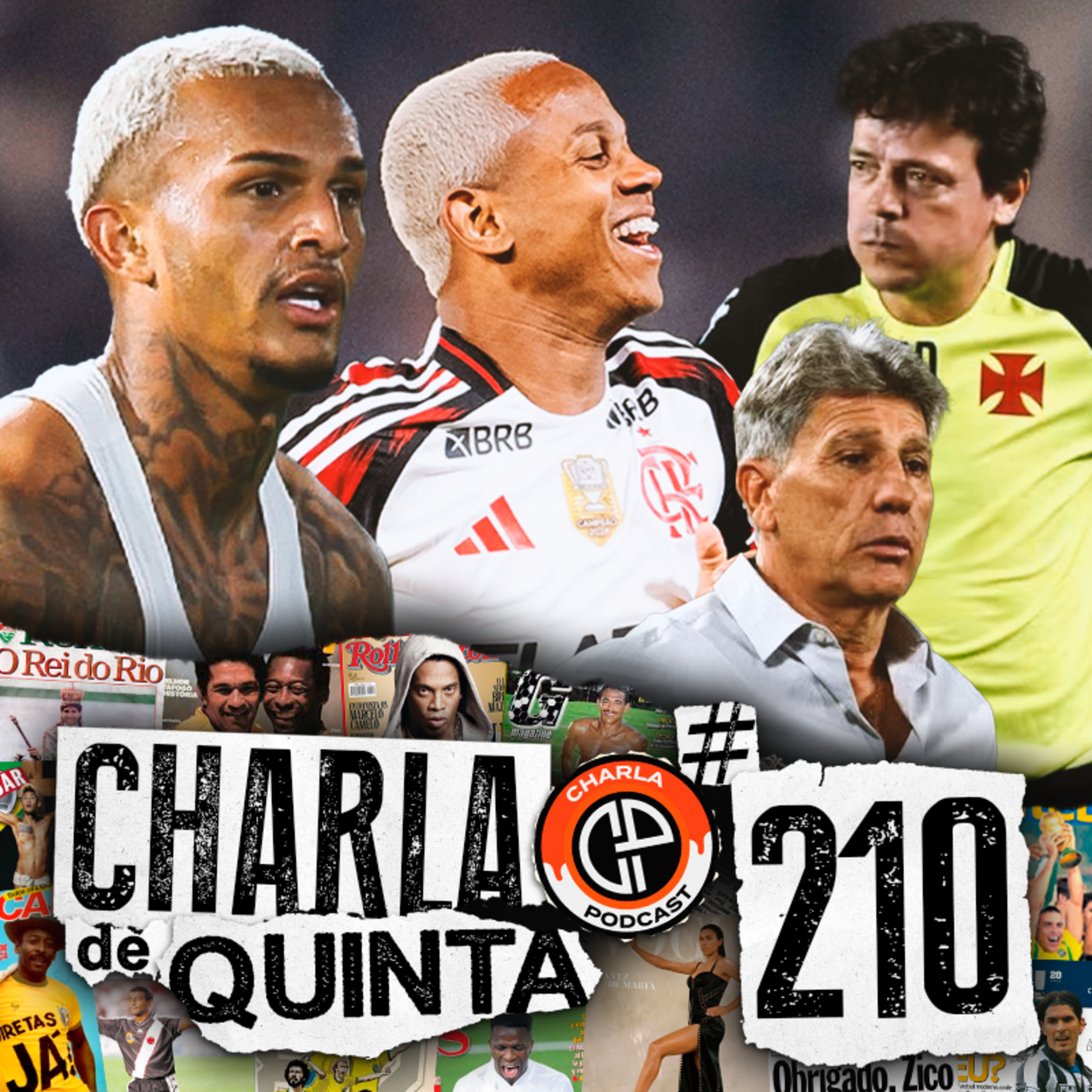 FLAMENGO VENCE E VAI ANUNCIAR REFORÇOS! FLUMINENSE PERDE A TERCEIRA SEGUIDA! COLETIVA DO VASCO! - CHARLA DE QUINTA #210