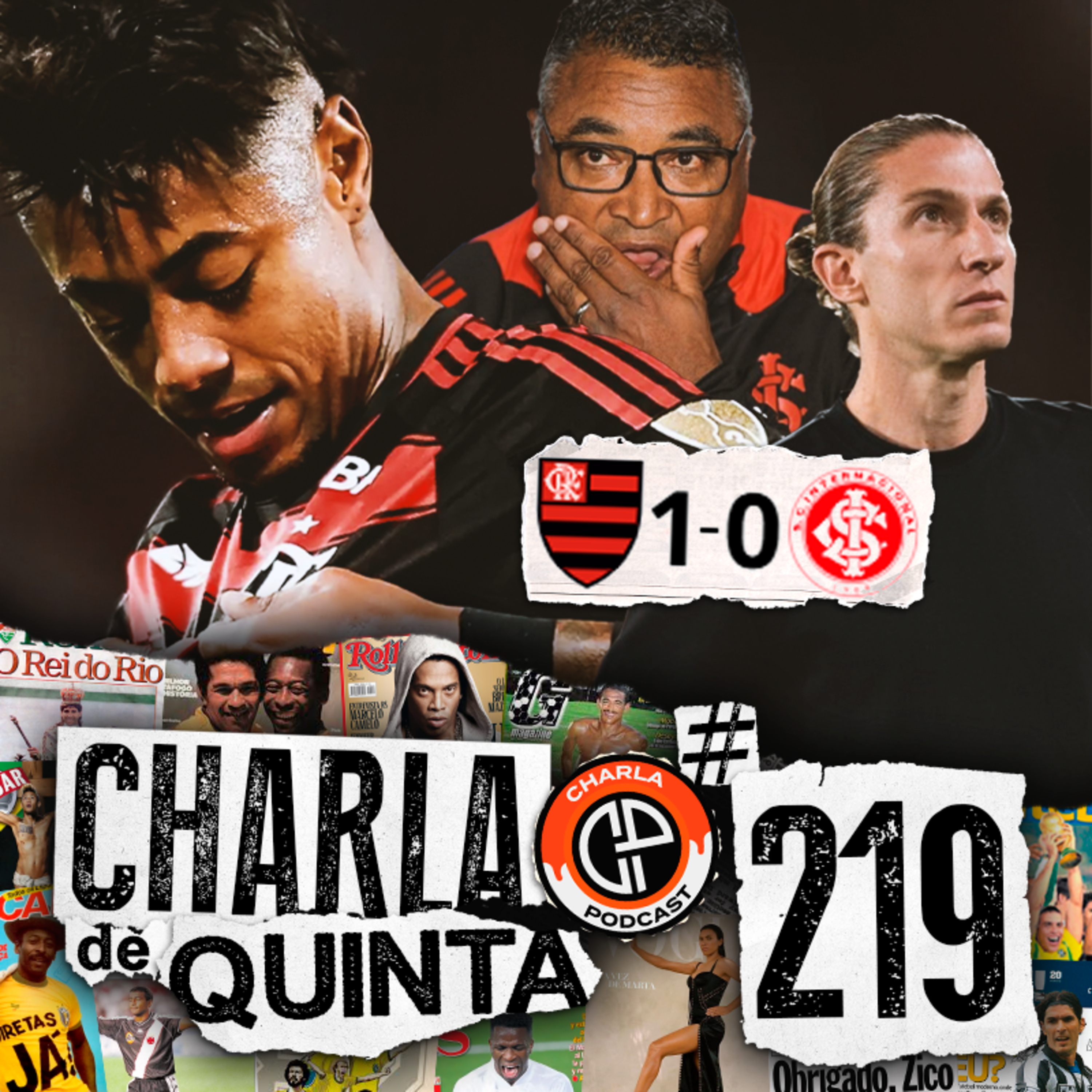 BRUNO HENRIQUE É DECISIVO! FLAMENGO VENCE O INTER NO JOGO DE IDA DAS OITAVAS DA LIBERTADORES! - CHARLA DE QUINTA #219