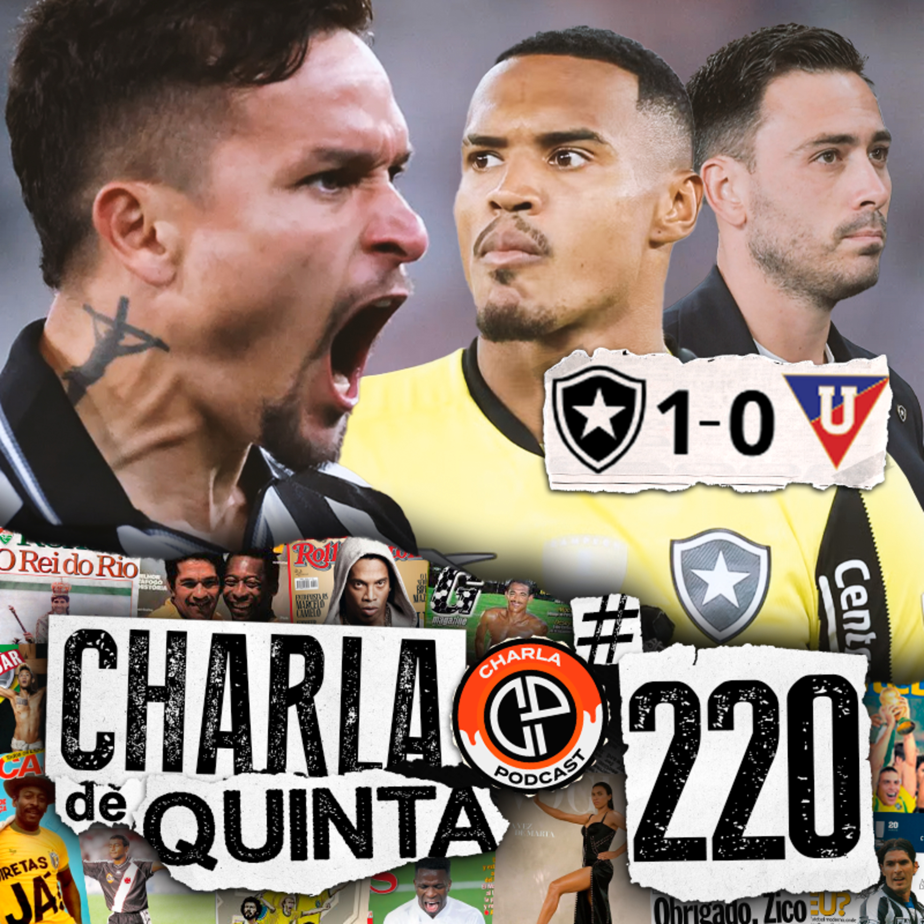 NA GARRA! BOTAFOGO VENCE A LDU EM CASA PELAS OITAVAS DE FINAL DA LIBERTADORES! - CHARLA DE QUINTA #220
