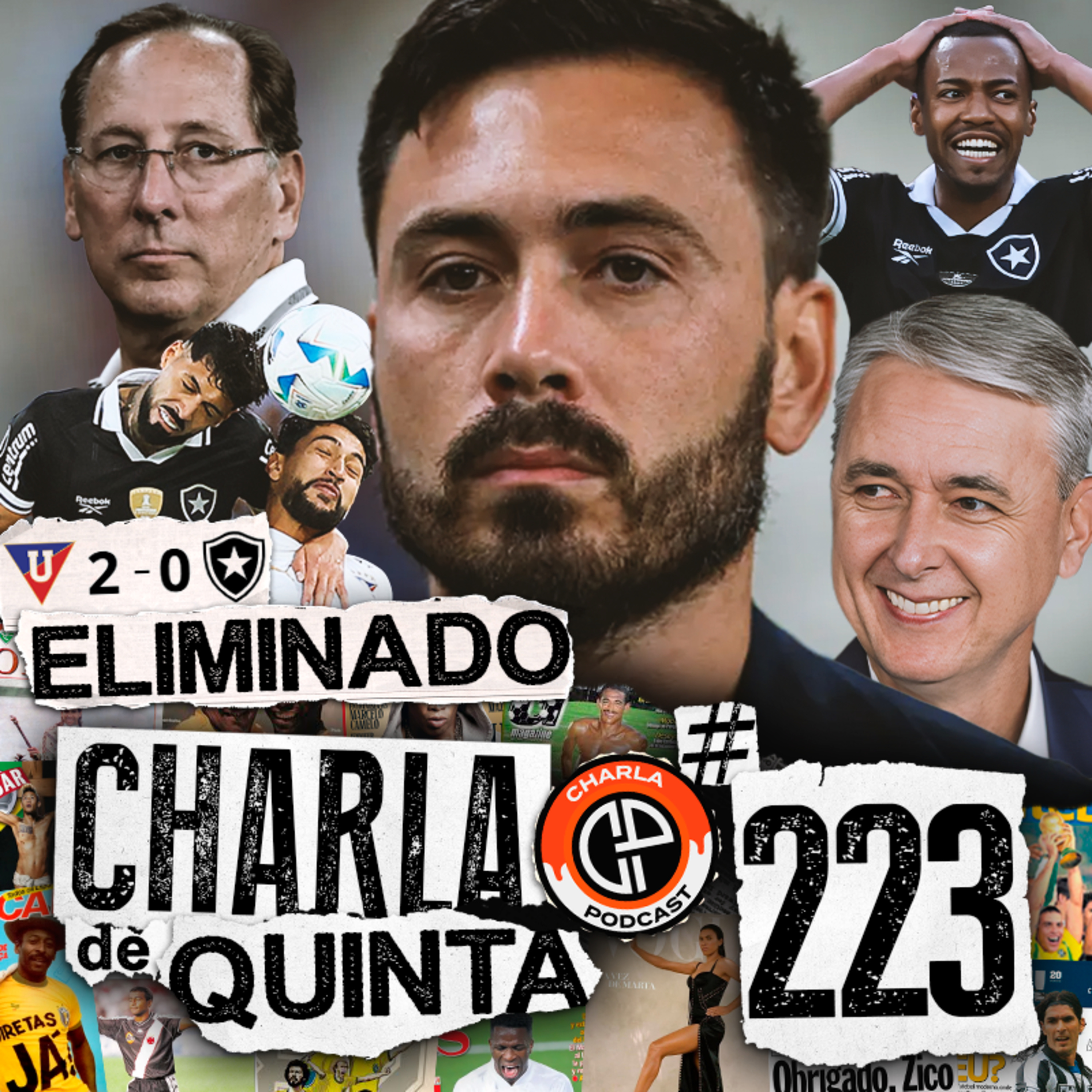 O ANO NÃO COMEÇOU AINDA! BOTAFOGO É ELIMINADO PELA LDU NA LIBERTADORES! - CHARLA DE QUINTA #223