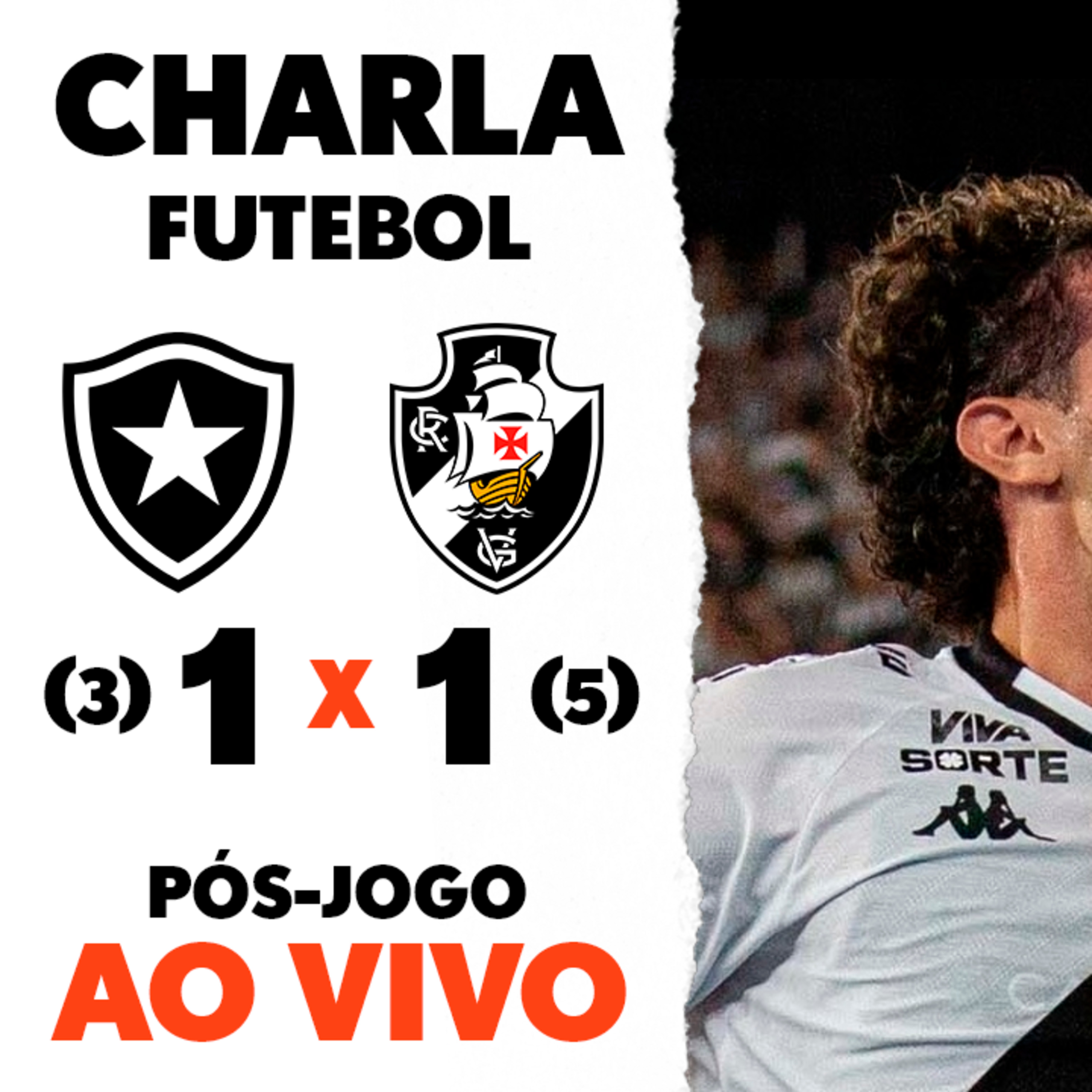 BOTAFOGO x VASCO | PÓS-JOGO | Copa do Brasil | Charla Futebol
