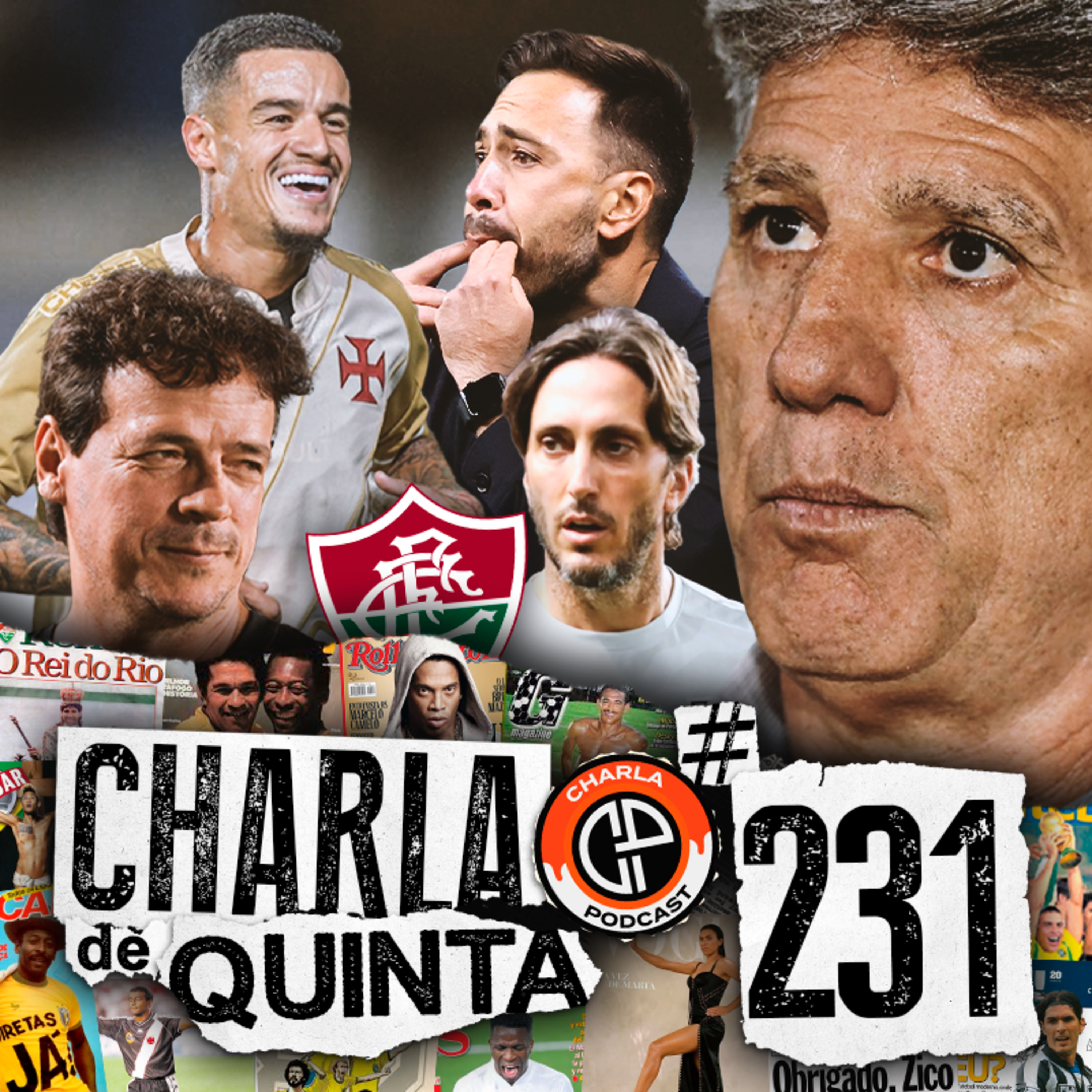 VASCO VENCE EM CASA! BOTAFOGO EMPATA! RENATO GAÚCHO PEDE DEMISSÃO DEPOIS DE ELIMINAÇÃO! - CHARLA DE QUINTA #231