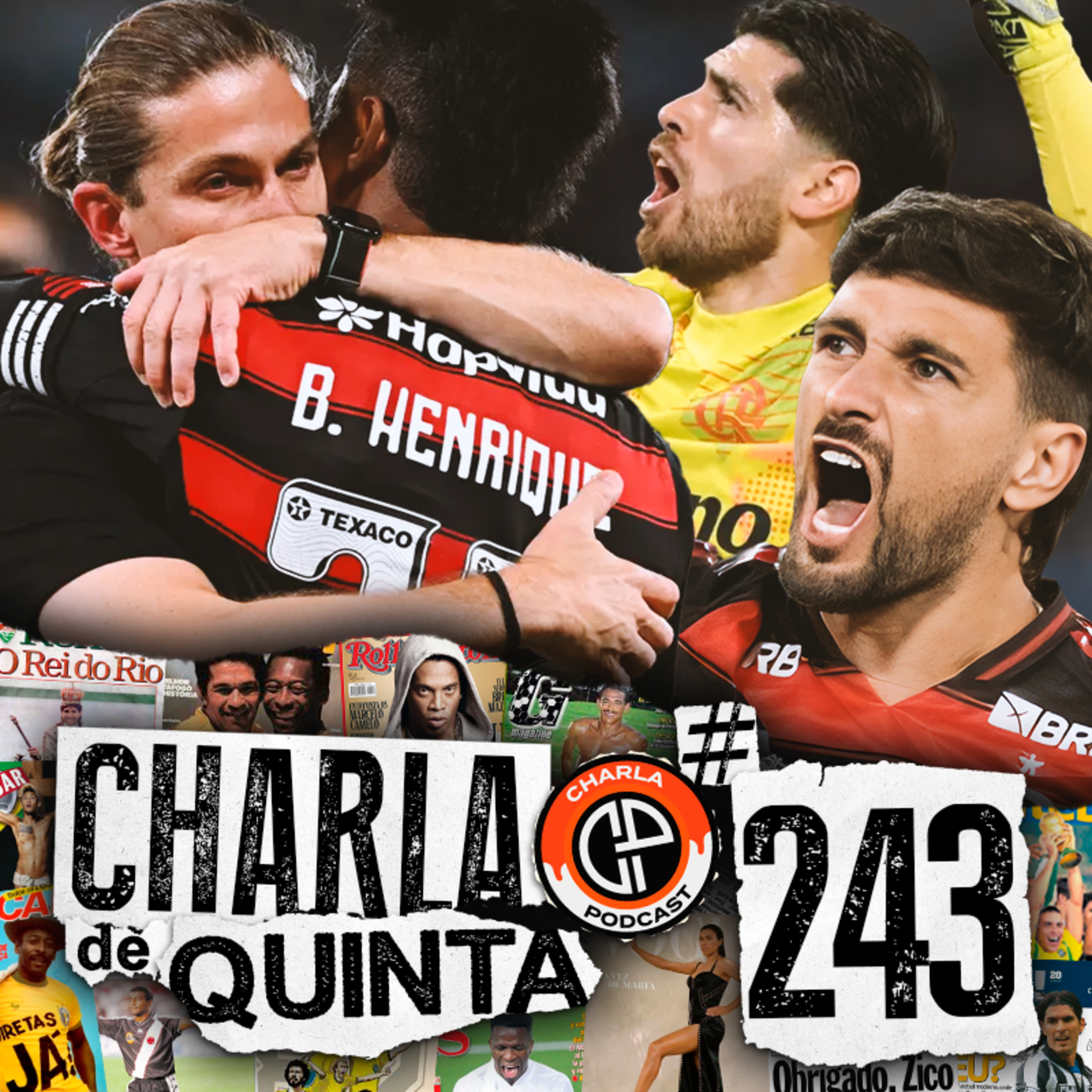FLAMENGO EMPATA COM O RACING COM UM JOGADOR A MENOS E SE CLASSIFICA PARA A FINAL DA LIBERTADORES! - CHARLA DE QUINTA #243