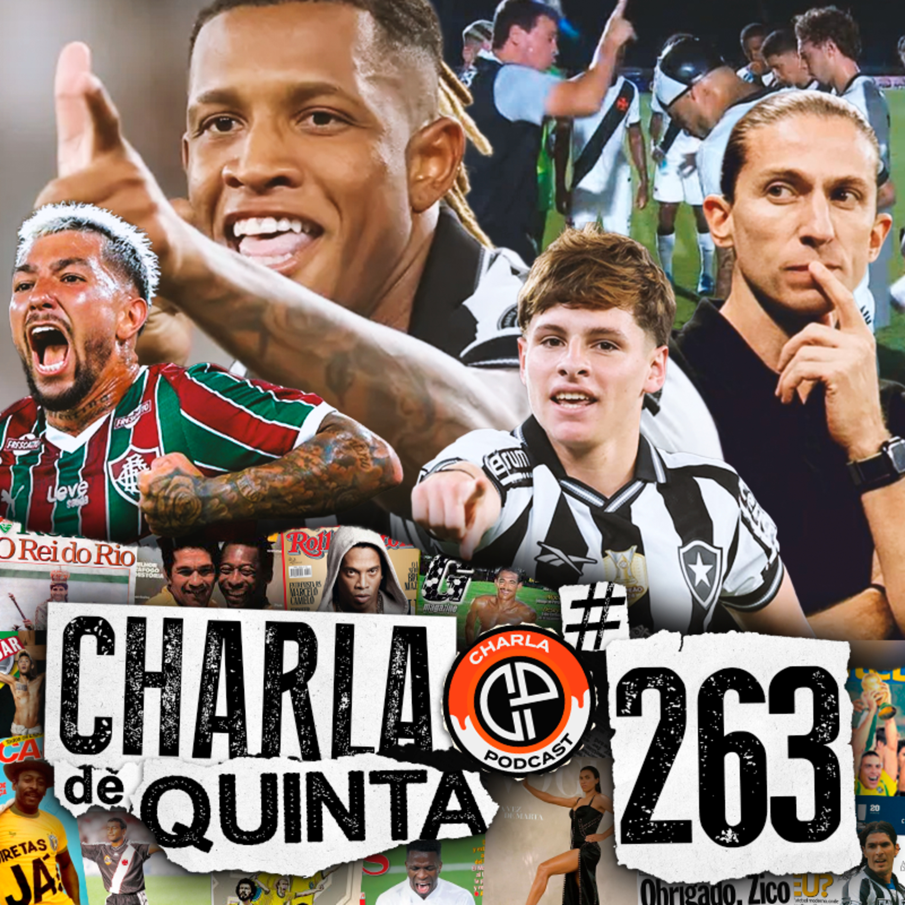 BOTAFOGO GOLEIA O CRUZEIRO! VASCO PERDE PARA O MIRASSOL DE VIRADA! - CHARLA DE QUINTA #263