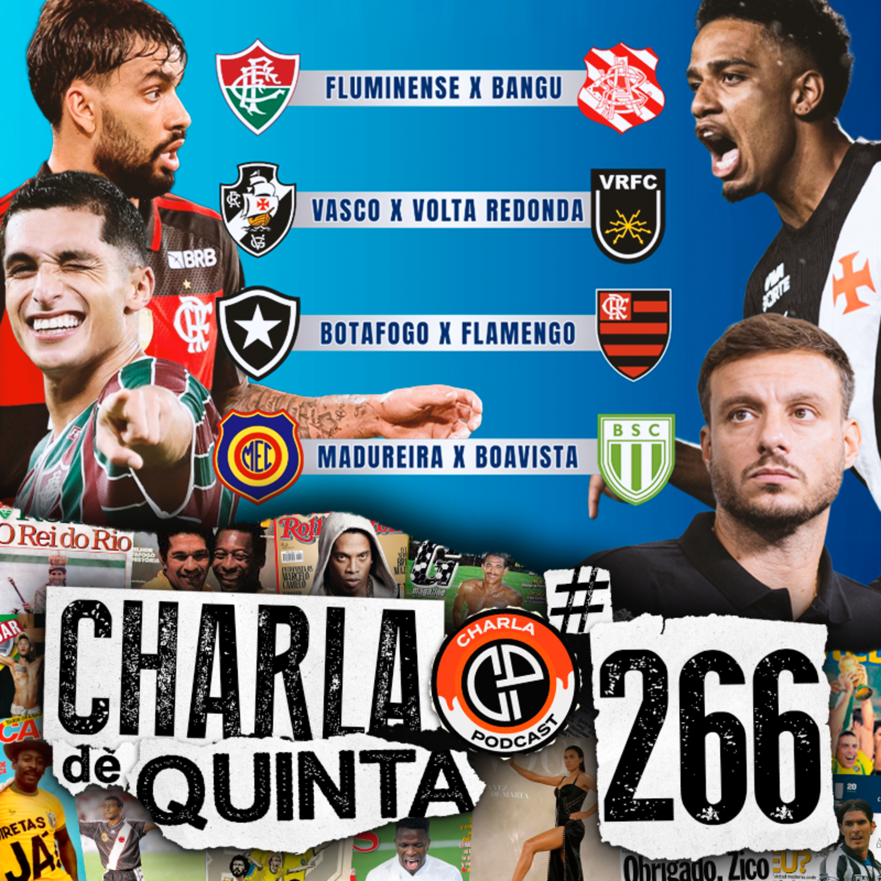 FLUMINENSE CONQUISTA TÍTULO DA TAÇA GUANABARA! VASCO VENCE O BOTAFOGO! FLA GOLEIA E SE CLASSIFICA! - CHARLA DE QUINTA #266