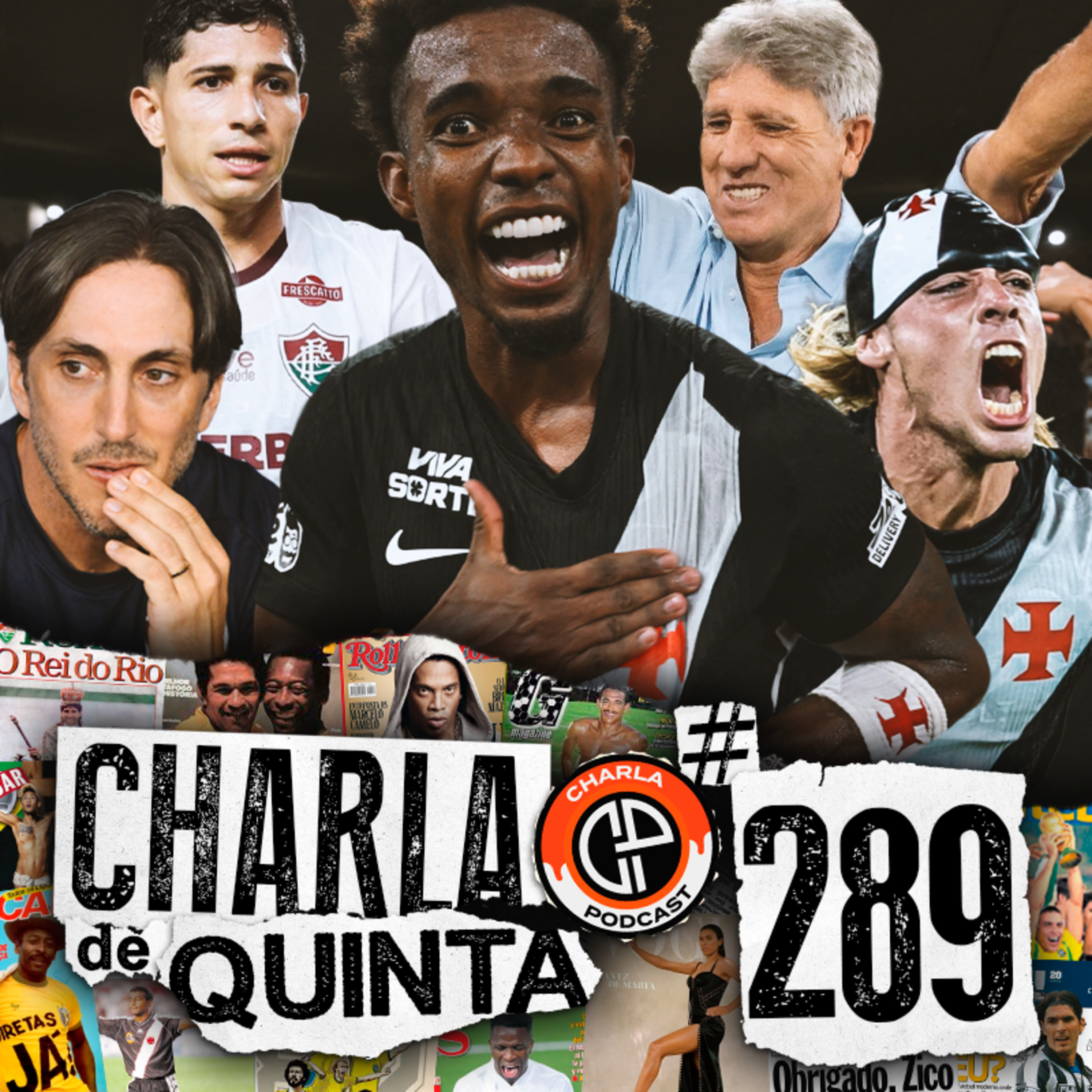 FREGUESIA! VASCO VIRA PRA CIMA DO FLUMINENSE E SEGUE INVICTO COM RENATO GAÚCHO NO COMANDO! - CHARLA DE QUINTA #289