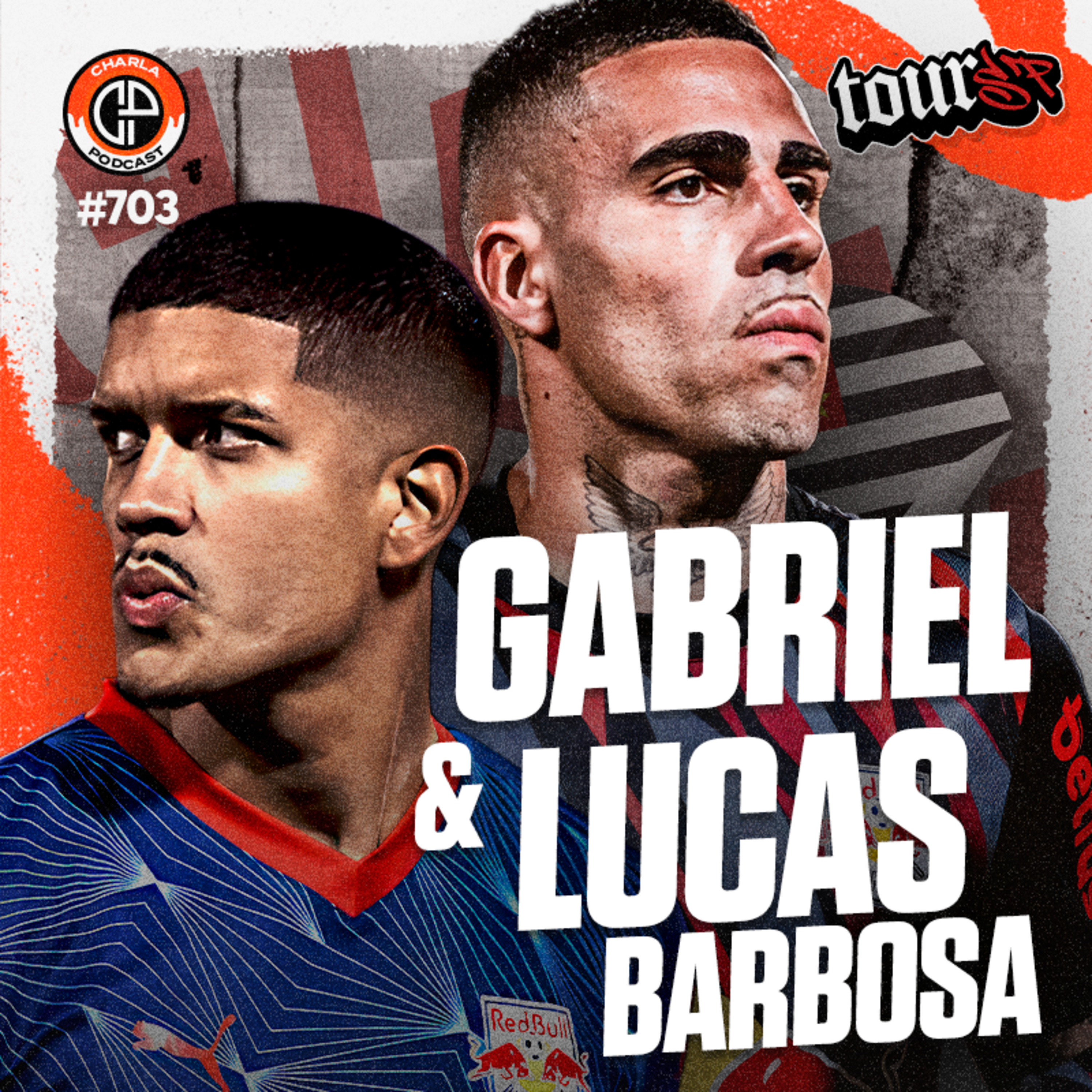 #703 - Gabriel & Lucas Barbosa [Jogadores do Bragantino]