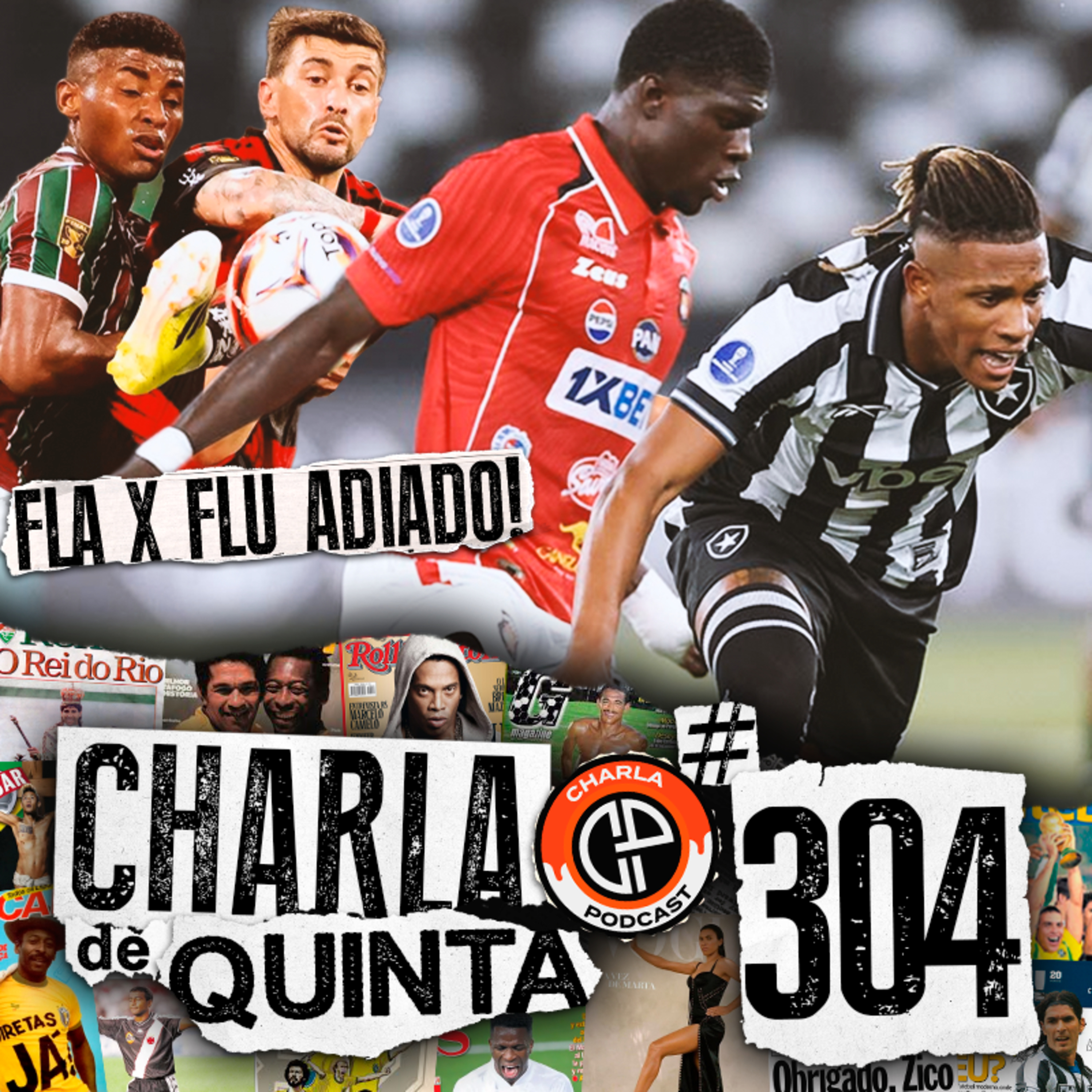 VEXAME! BOTAFOGO EMPATA COM O CARACAS EM CASA! FLA-FLU É ADIADO A PEDIDO DO FLAMENGO! - CHARLA DE QUINTA #304