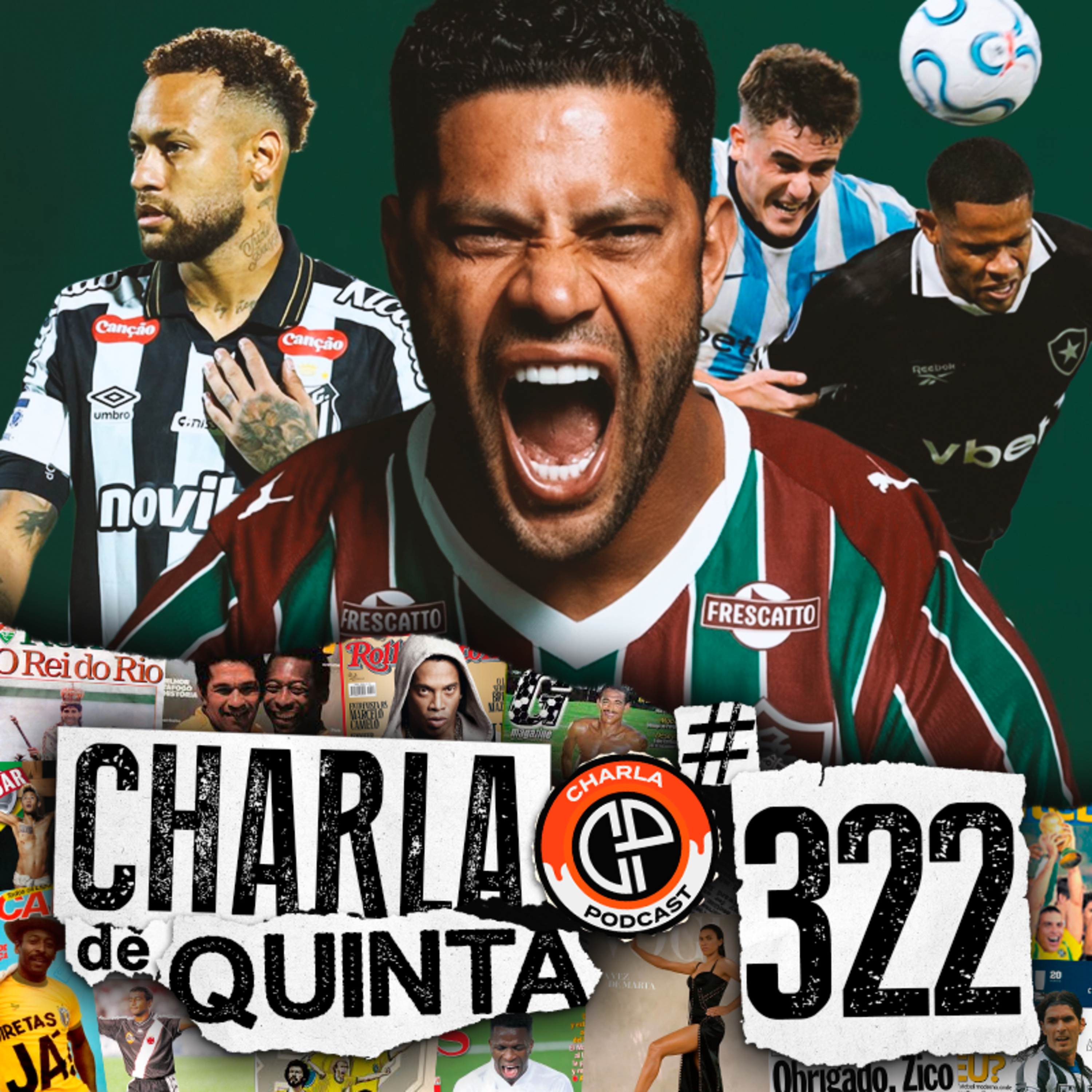 ELE ESMAGA! HULK É ANUNCIADO PELO ANUNCIADO PELO FLUMINENSE! NEYMAR FAZ GOL E SANTOS LEVA EMPATE! #322
