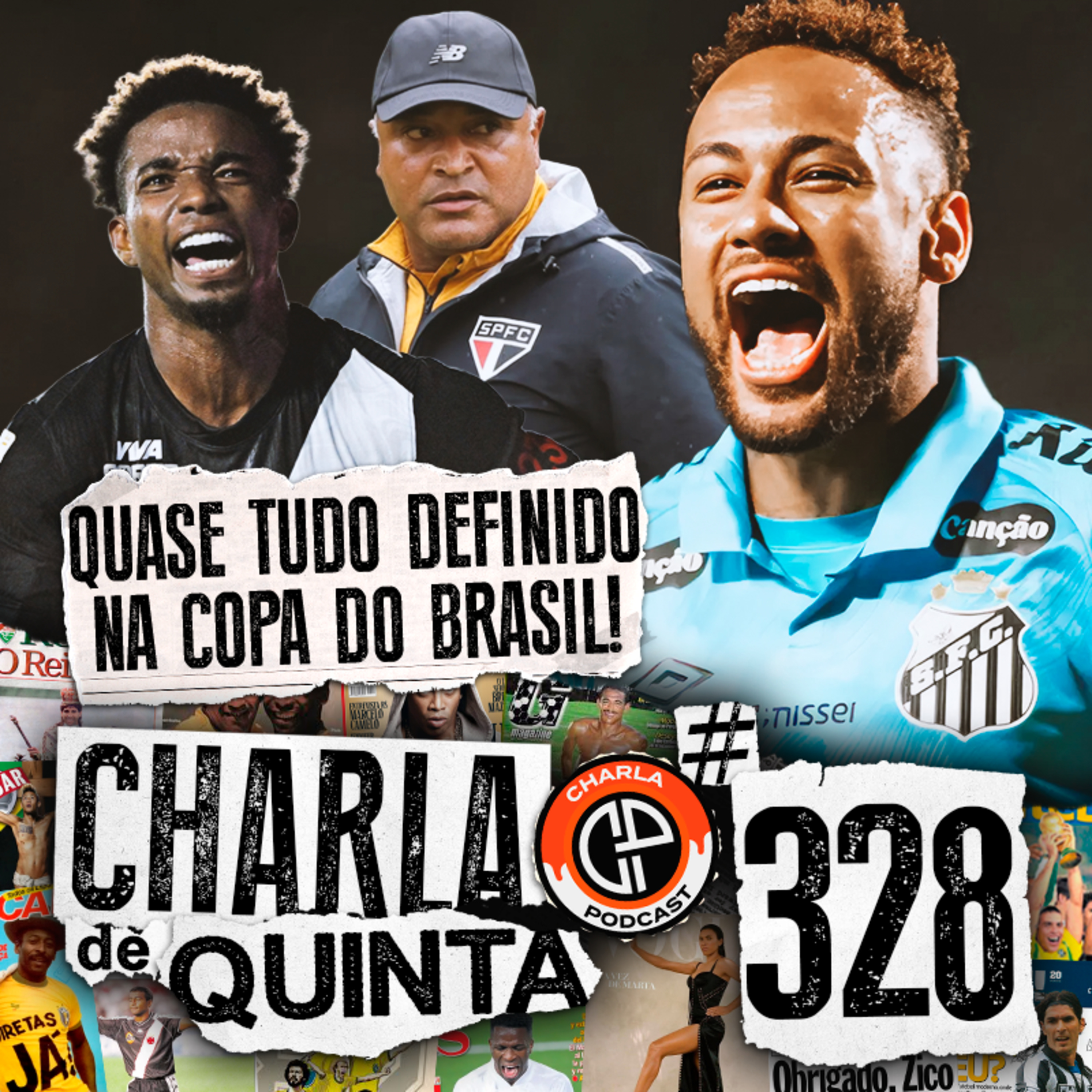 ROGER MACHADO DEMITIDO DO SÃO PAULO, NEYMAR DECISIVO E THIAGO MENDES ARTILHEIRO | CHARLA DE QUINTA #328