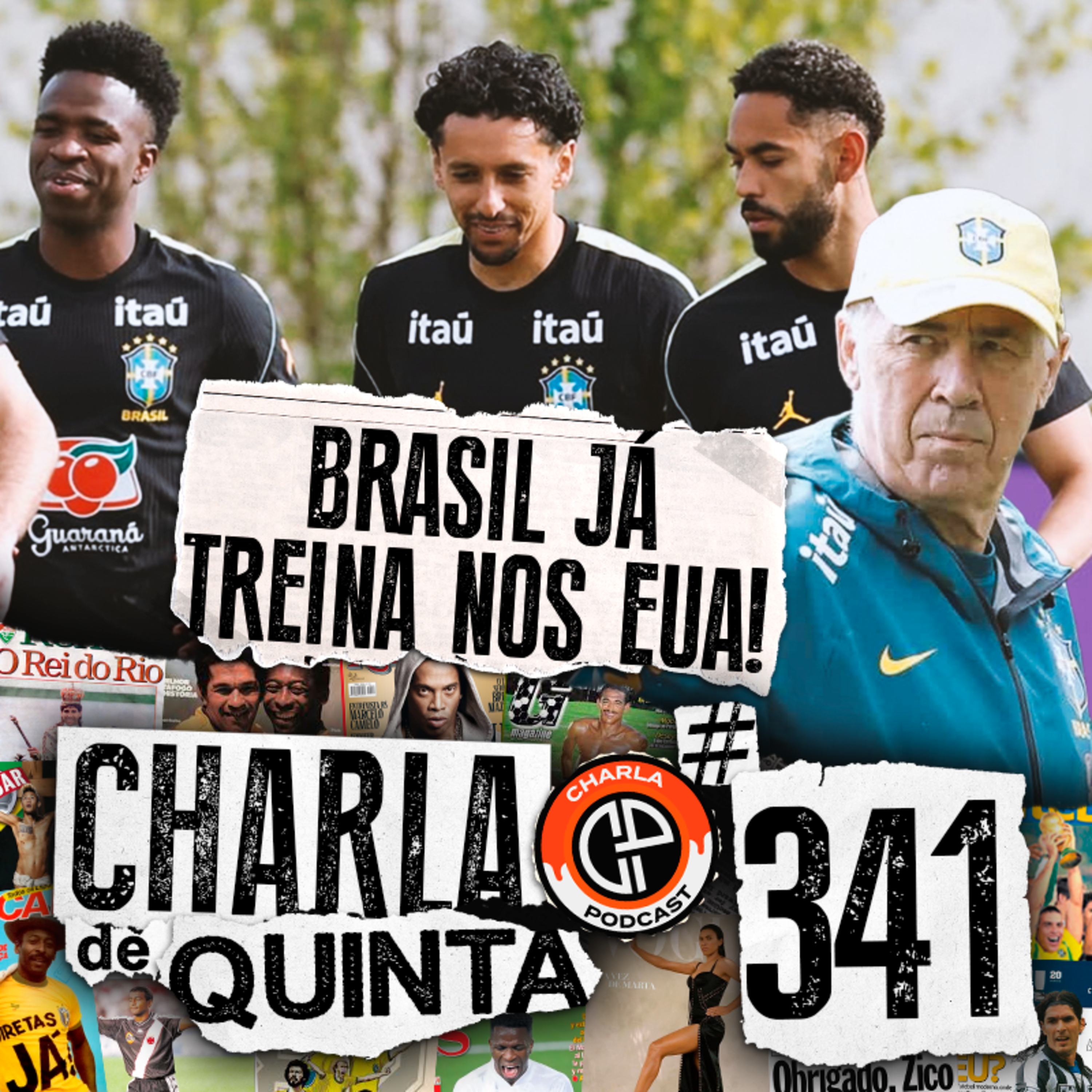 SELEÇÃO COMEÇA PREPARAÇÃO PRA COPA DO MUNDO! BRASIL É FAVORITA AO TITULO? | CHARLA DE QUINTA episode artwork