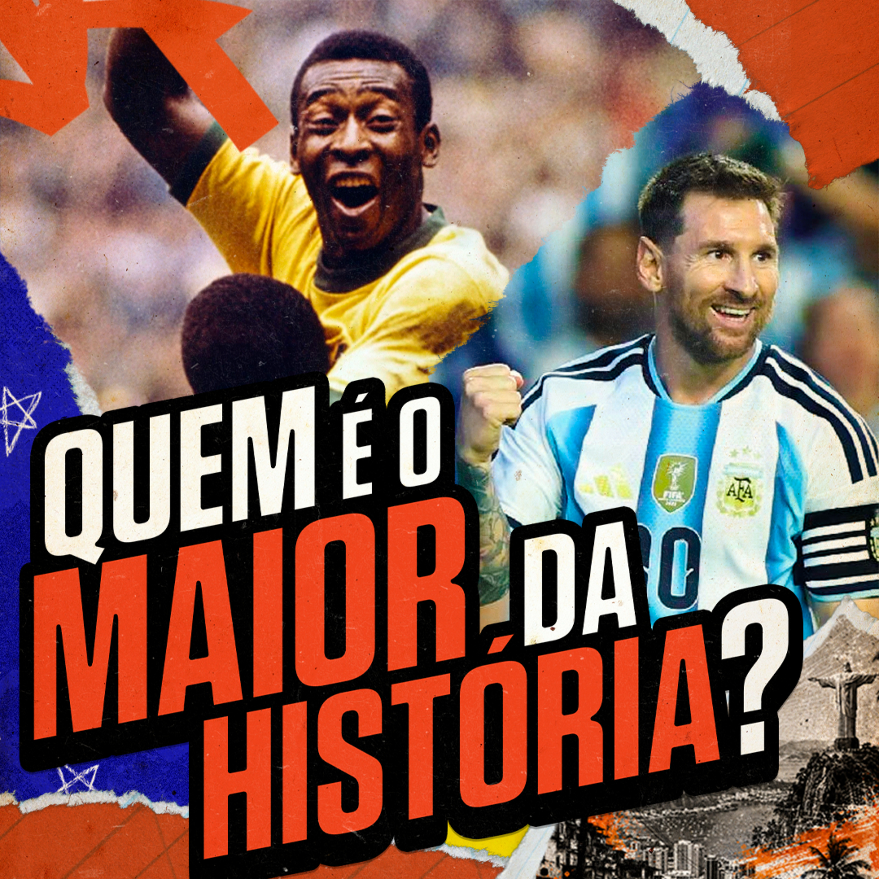 QUEM É O MAIOR DA HISTÓRIA? BRASIL AVANÇA EM 1º LUGAR? | CHARLA DE COPA #13 episode artwork