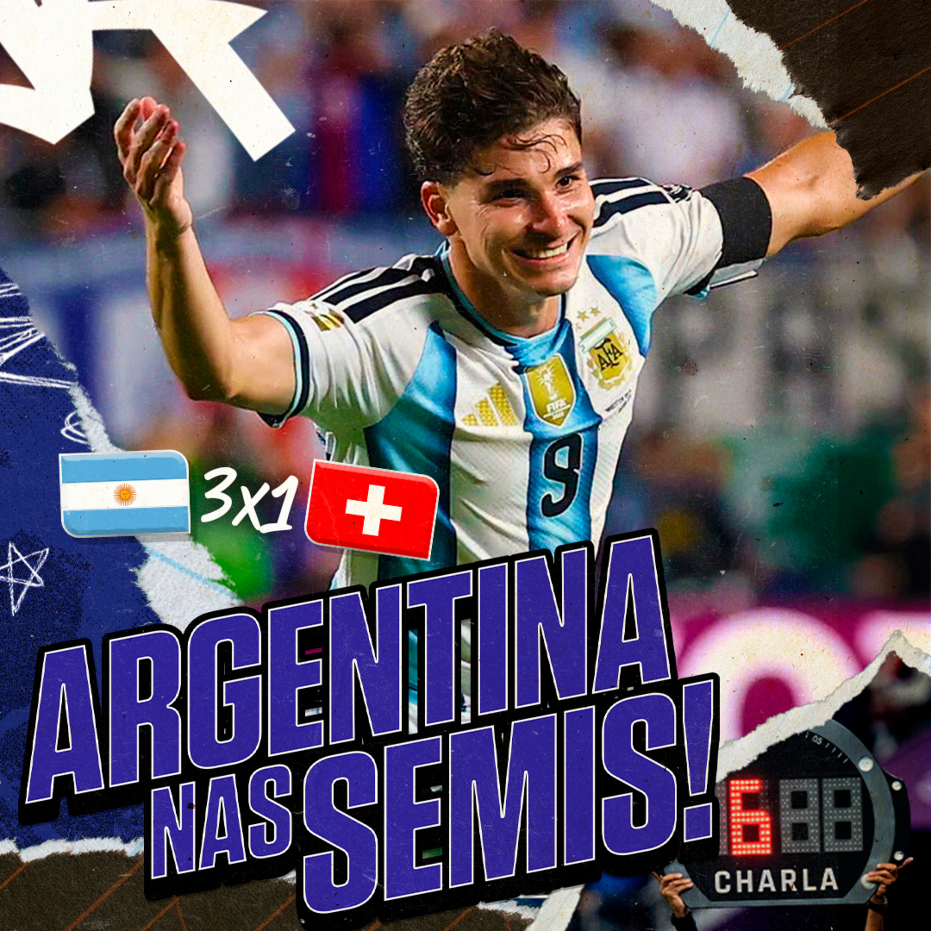 PÓS-JOGO DE ARGENTINA X SUÍÇA | MADRUGADÃO DO CHARLA #06 episode artwork