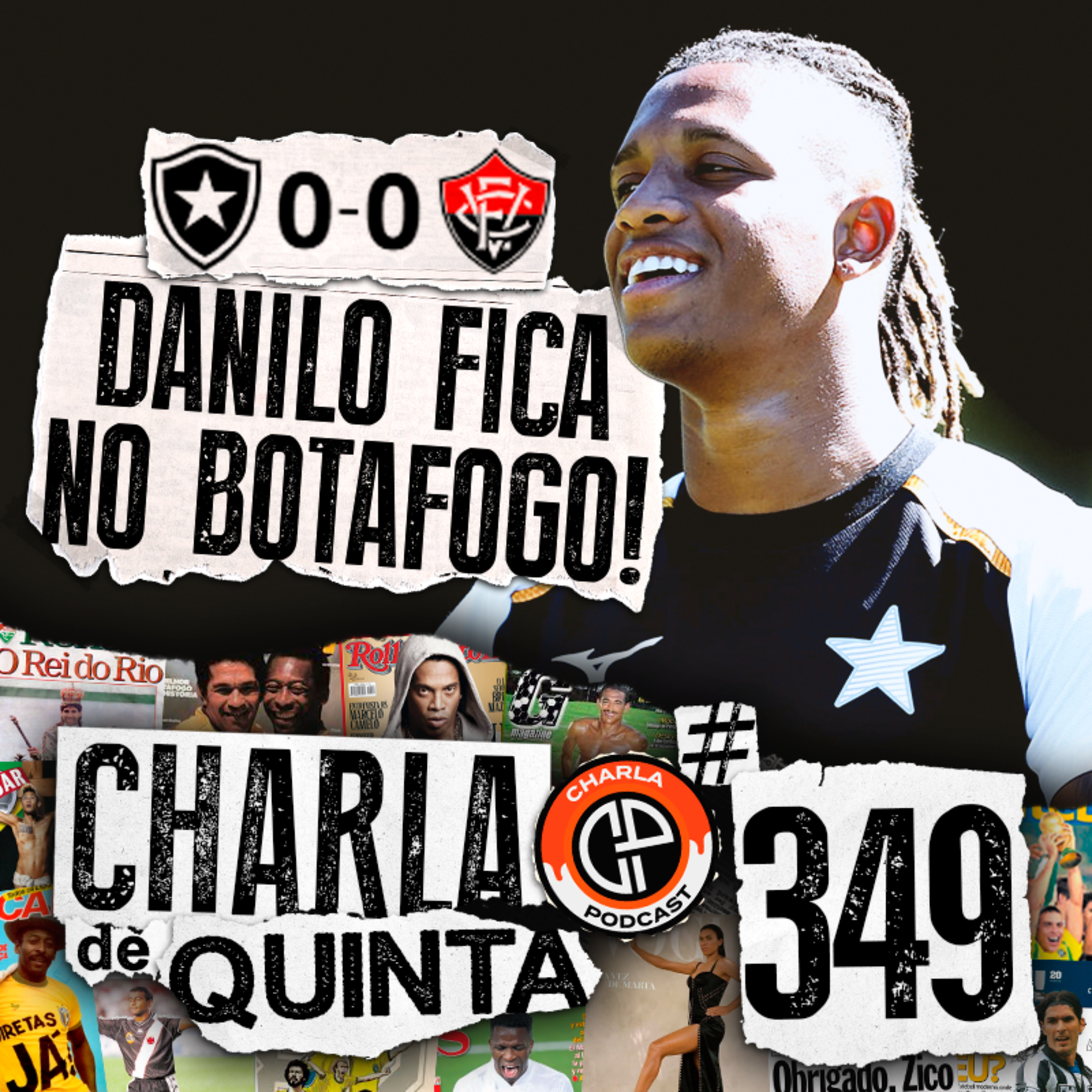 DANILO NÃO VAI PRO PALMEIRAS E PEDE PRA NÃO SER NEGOCIADO PRA RUSSIA! | CHARLA DE QUINTA #349