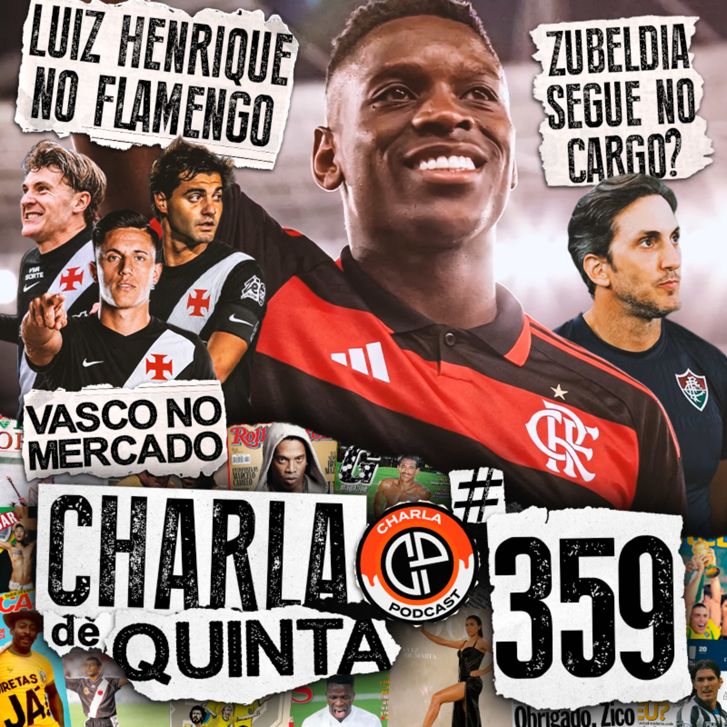 LUIZ HENRIQUE PRÓXIMO DO FLAMENGO?! REFORÇOS DO VASCO CHEGANDO! ZUBELDIA SEGUE NO FLU! #369