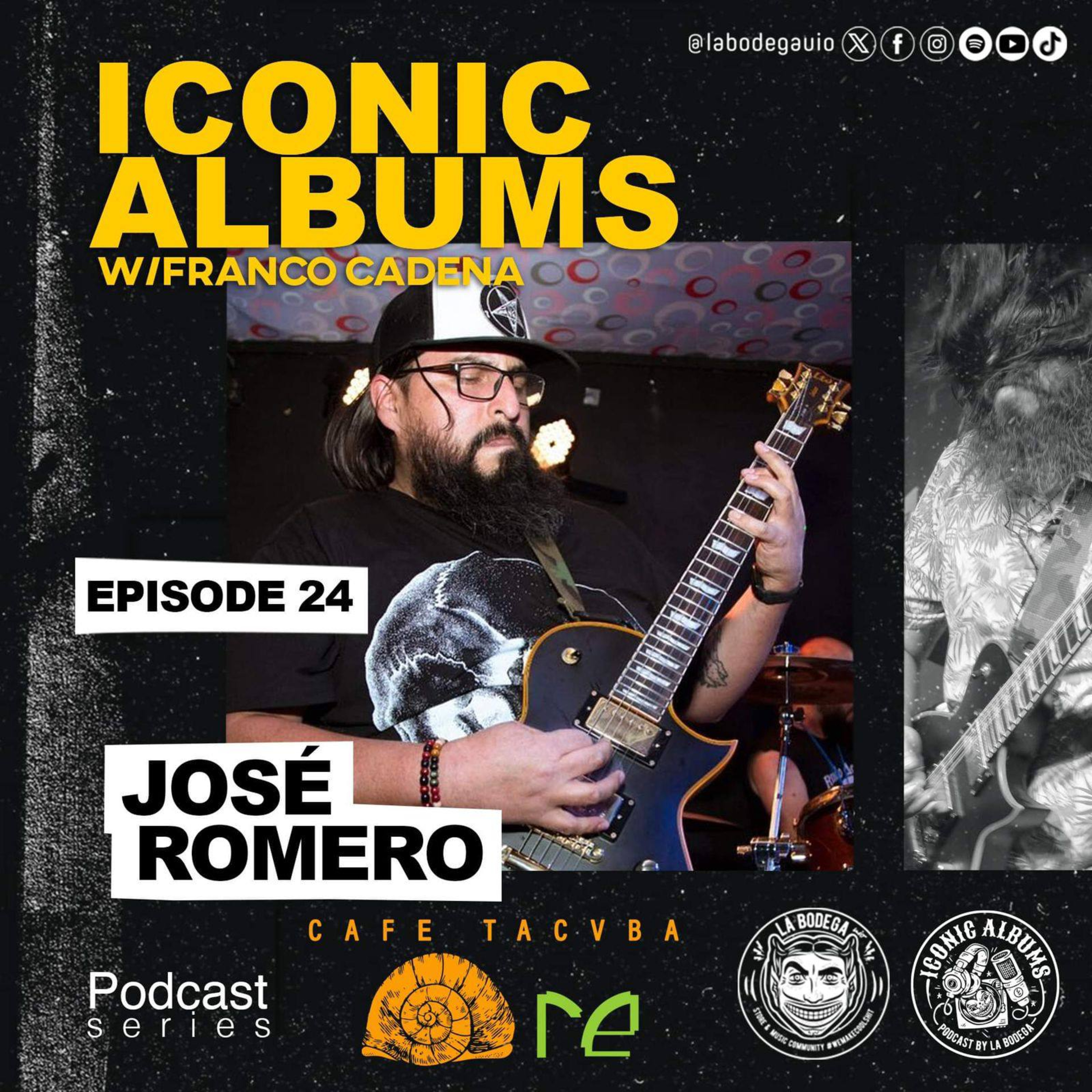 LaBodegaUIO Iconic Albums Podcast Series #24 CAFÉ TACVBA "RE” episode artwork