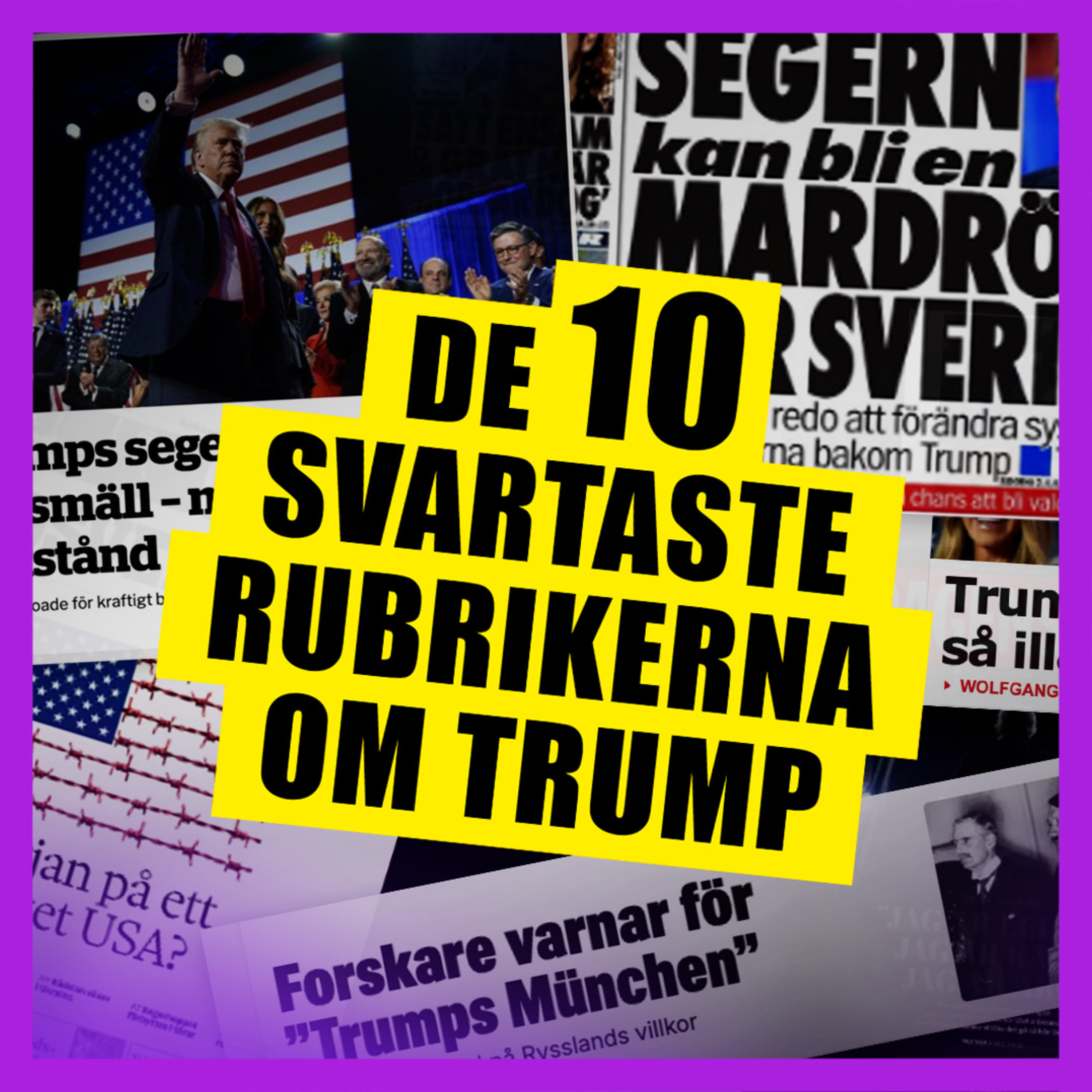 Fick svenska medier skrämselhicka av USA-valet? episode artwork
