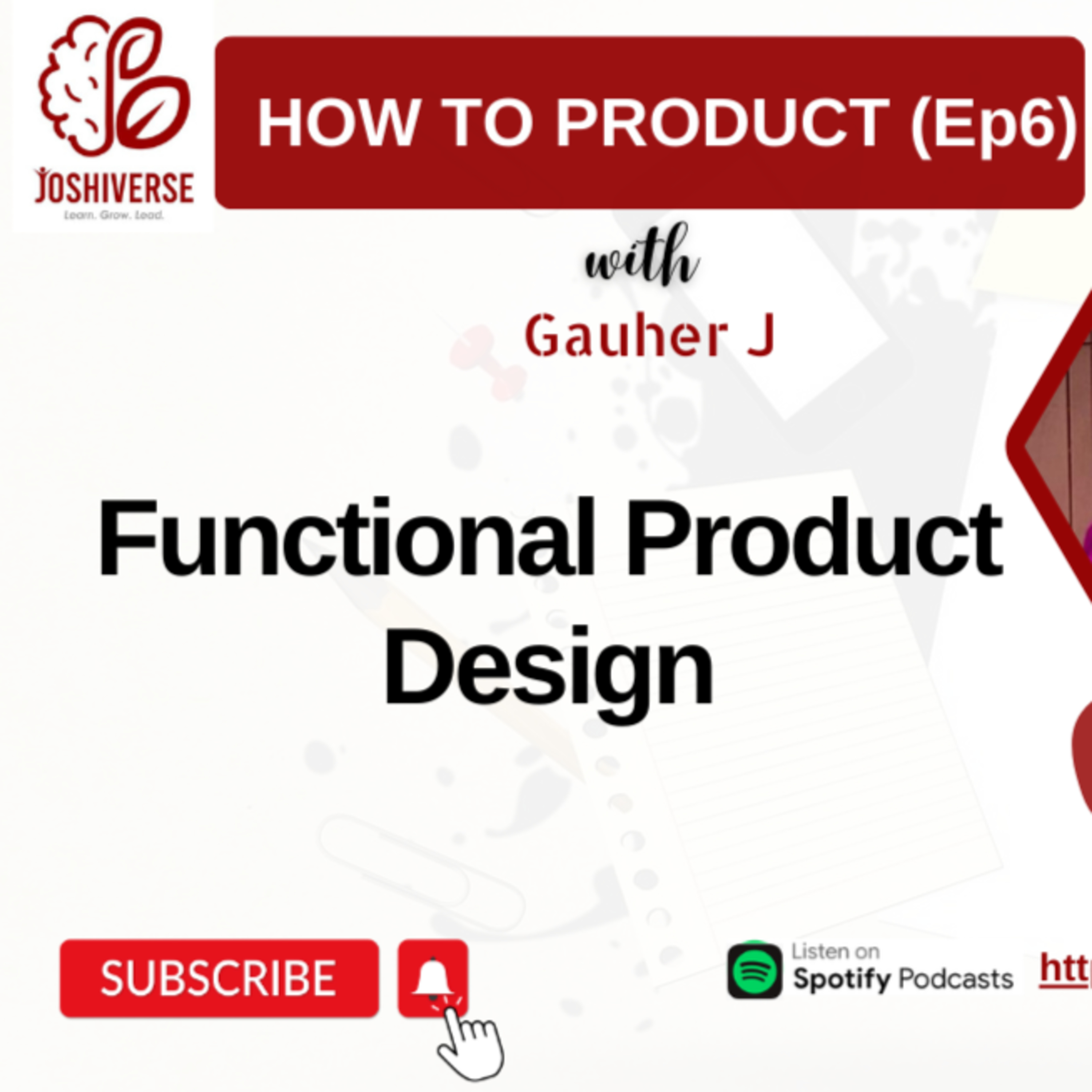 Exploring Functional Product Design with Gauher (How to Product Ep6) episode artwork